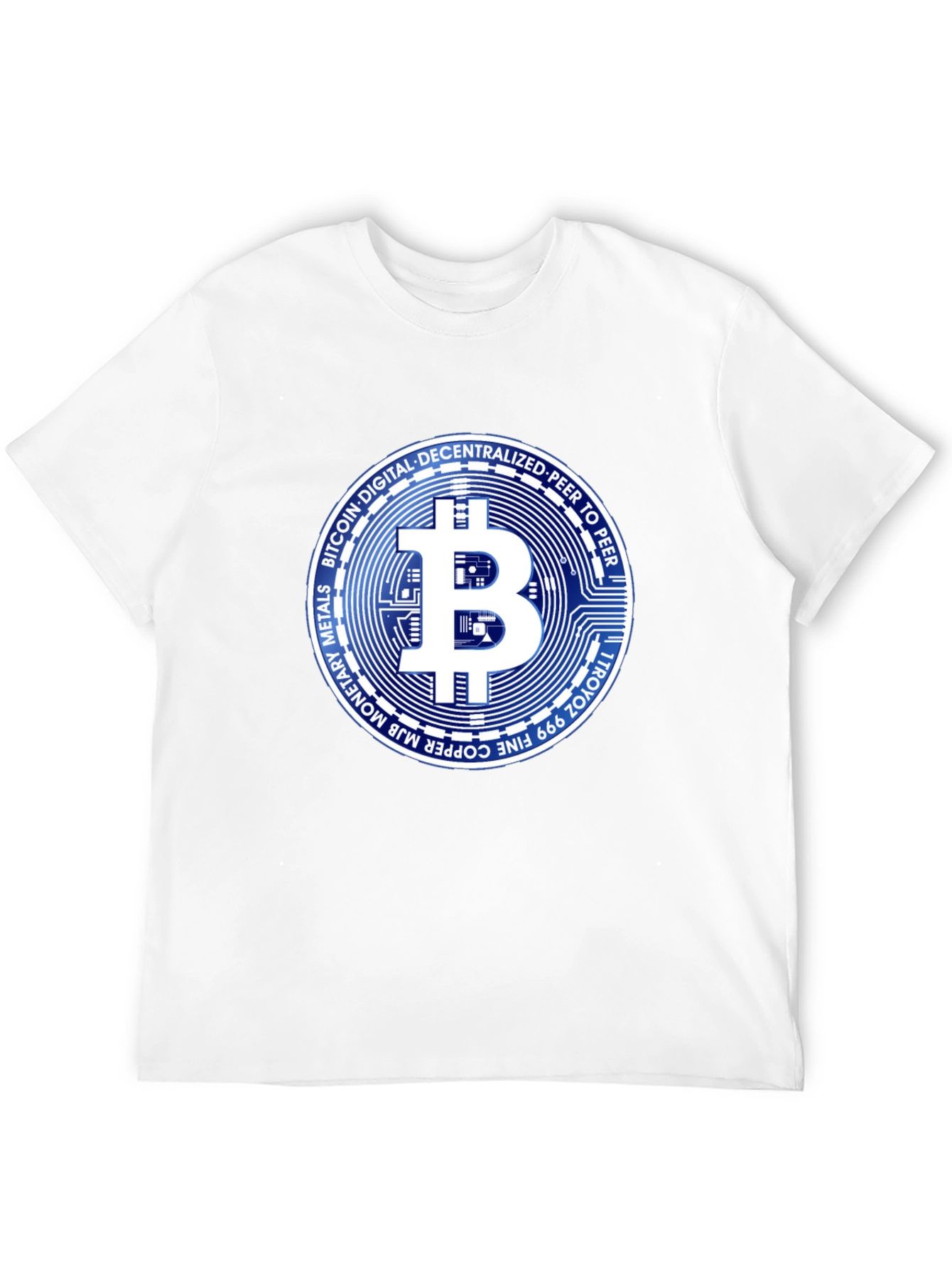 Bitcoin Crypto Black T-Shirt