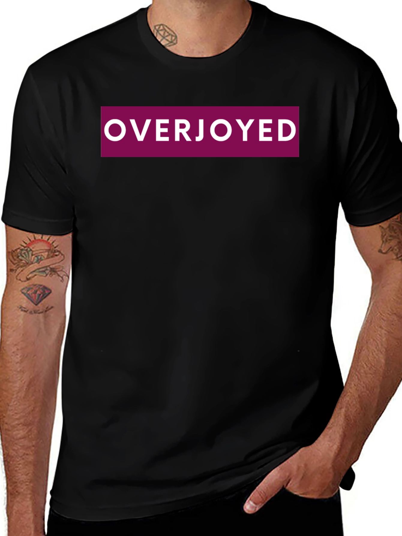 Overjoyed Graphic Tee - Classic Comfort