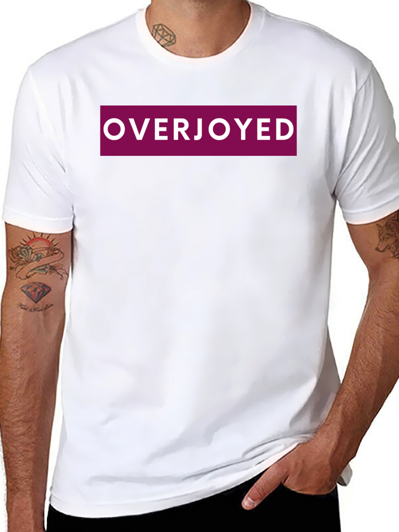 Overjoyed Graphic Tee - Classic Comfort