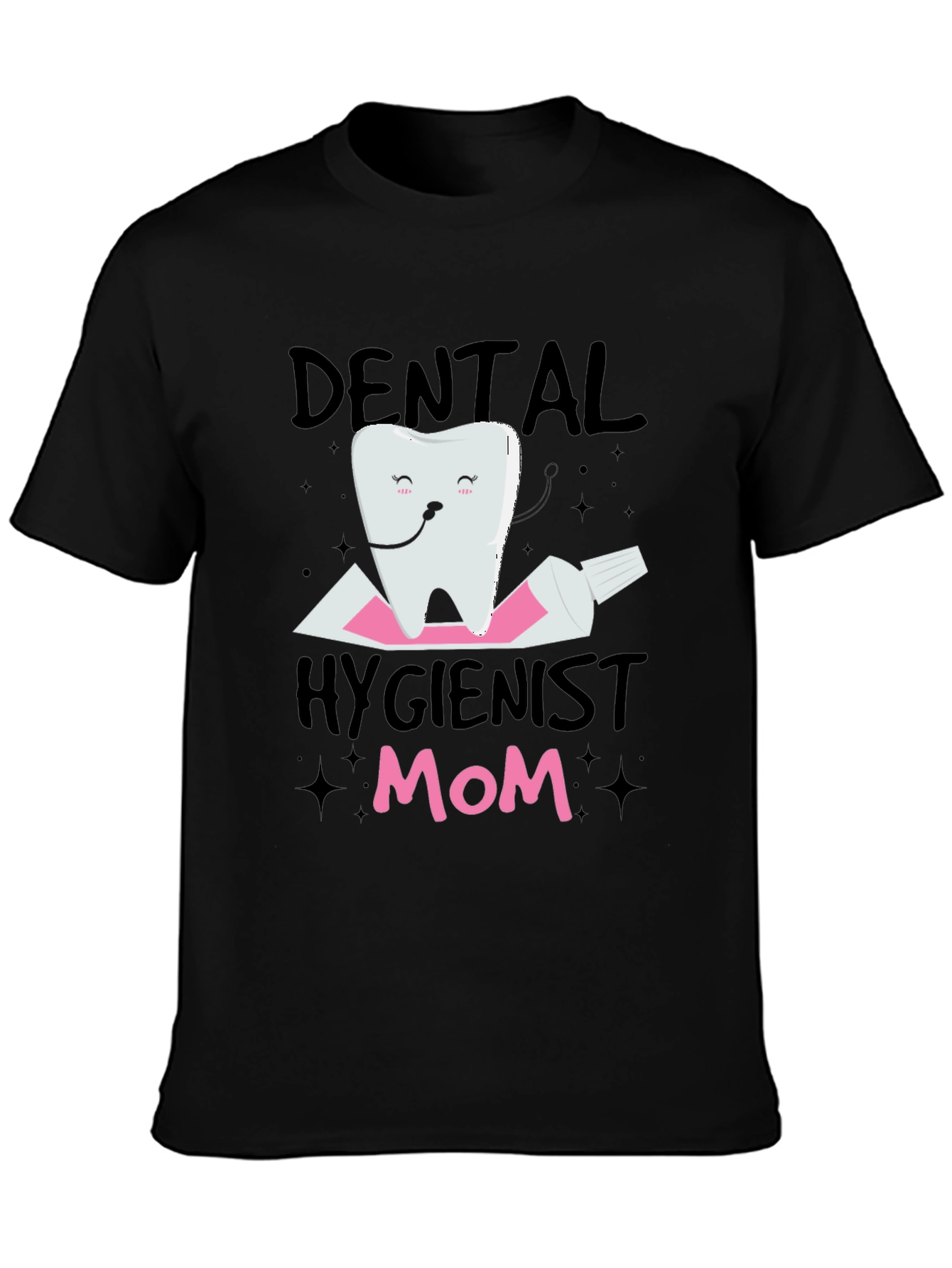 Dental Hygienist Mom T-Shirt - Cute Tooth Design