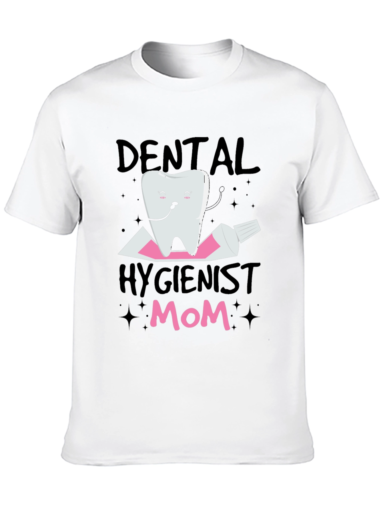 Dental Hygienist Mom T-Shirt - Cute Tooth Design