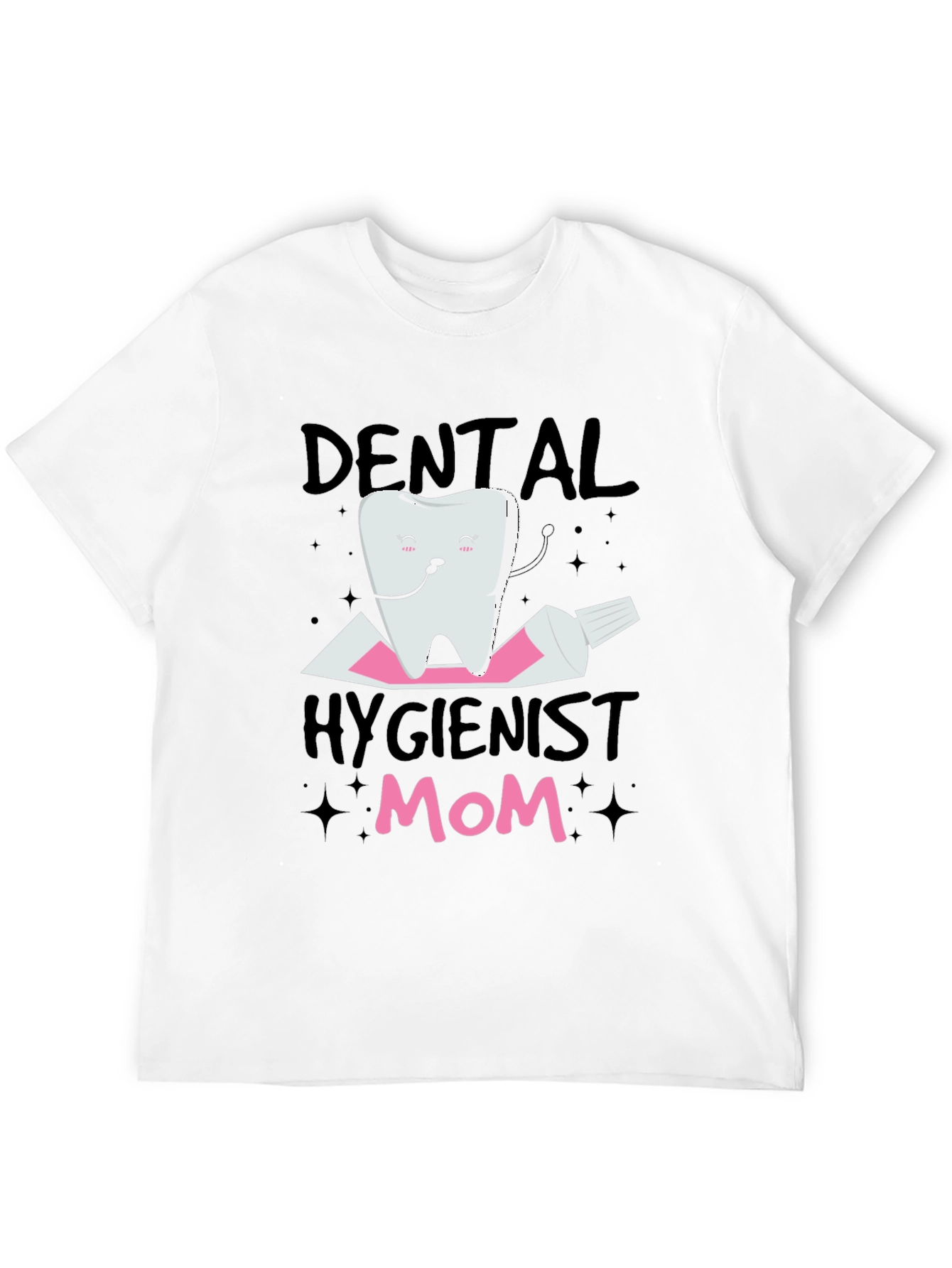 Dental Hygienist Mom T-Shirt - Cute Tooth Design