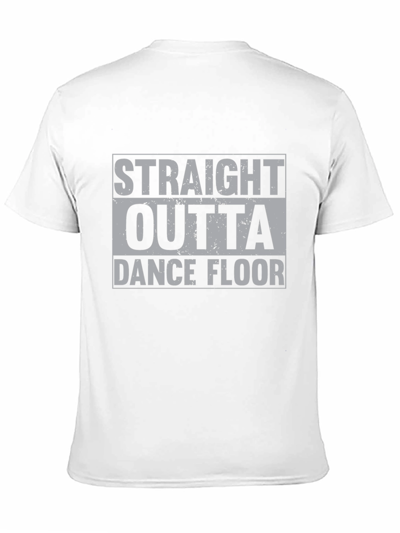 Straight Outta Dance Floor Black T-Shirt