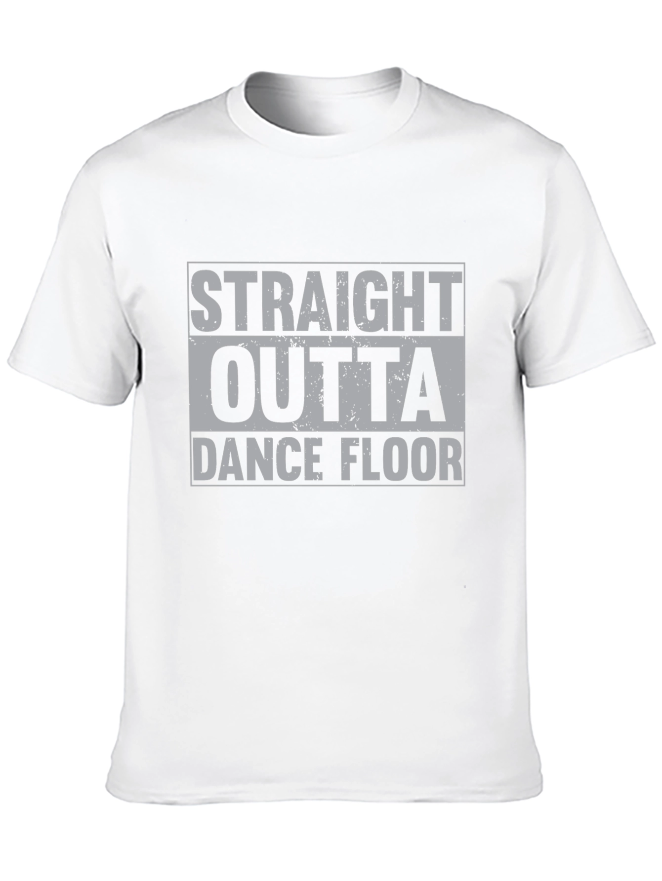 Straight Outta Dance Floor Black T-Shirt