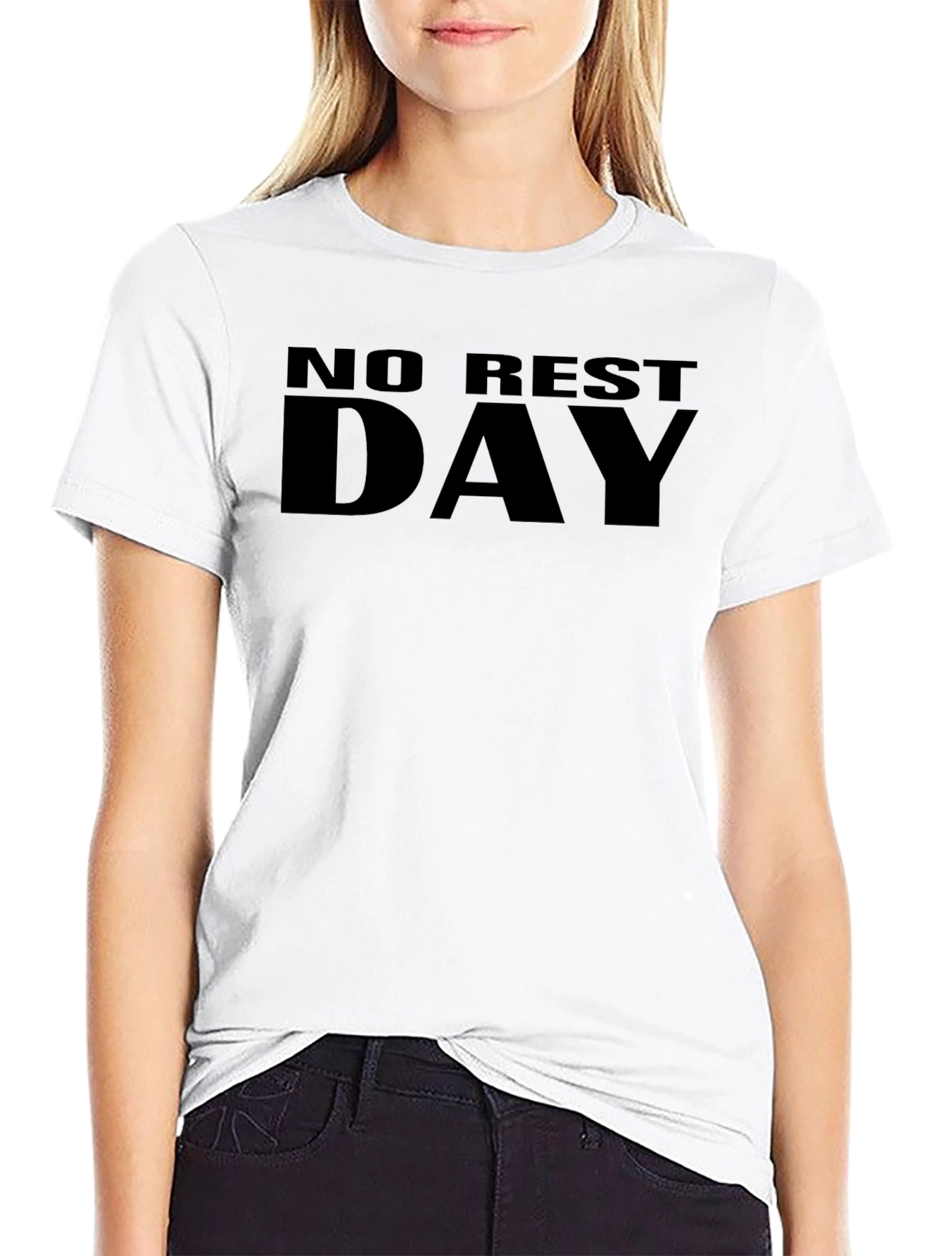 No Rest Day Graphic T-Shirt