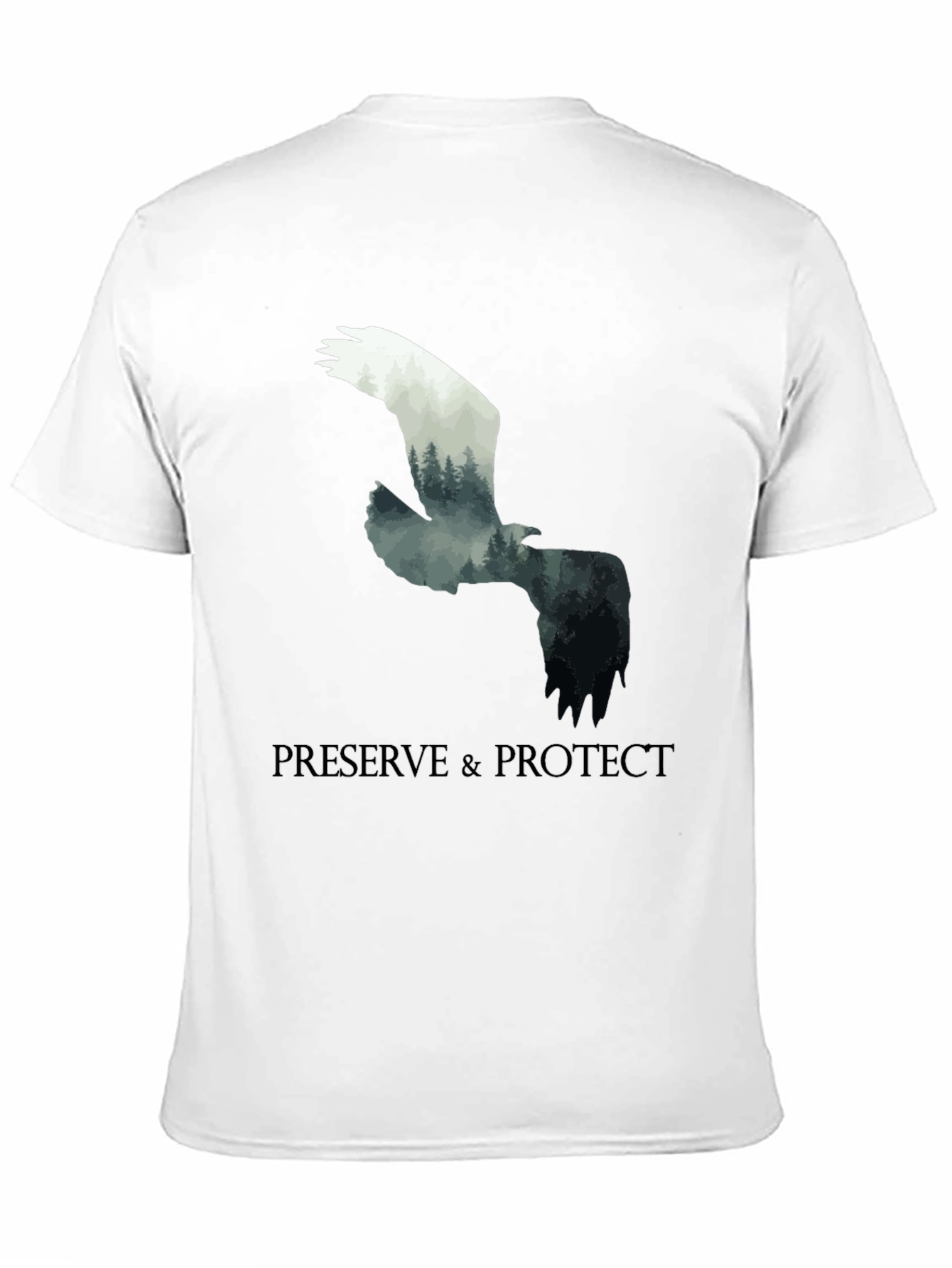 Preserve & Protect Nature Eagle Graphic Tee