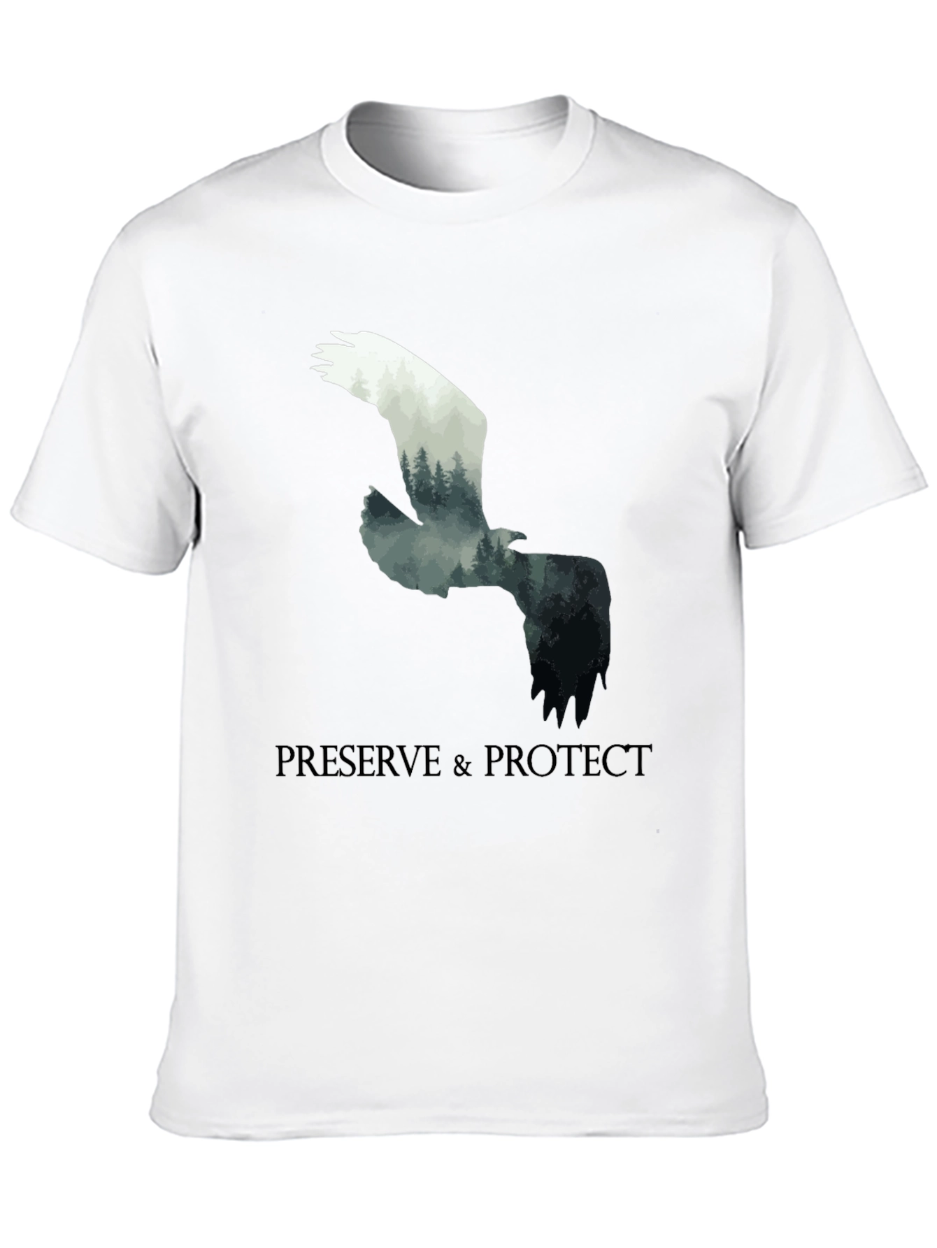 Preserve & Protect Nature Eagle Graphic Tee