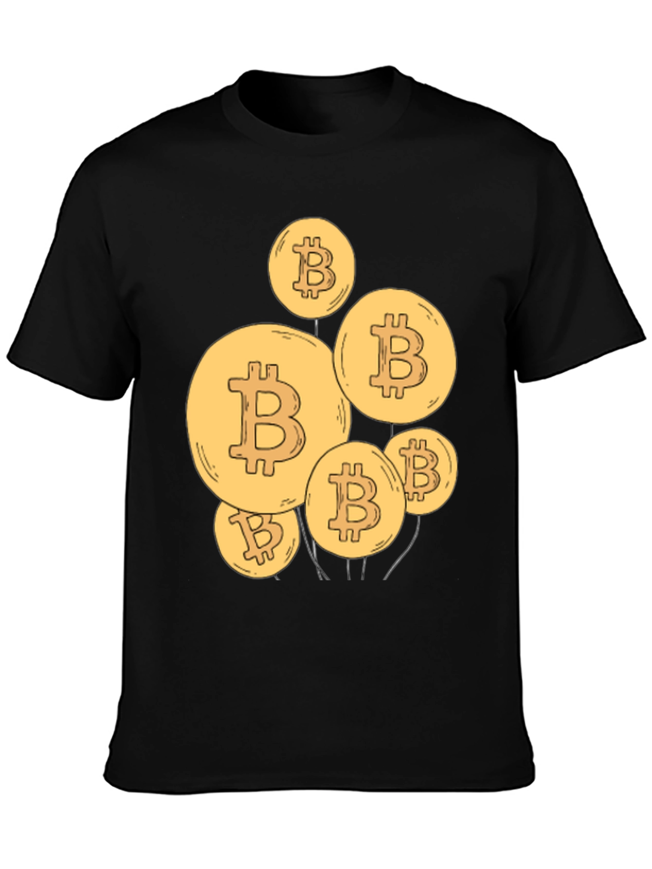 Bitcoin Balloon T-Shirt - Crypto Currency Tee
