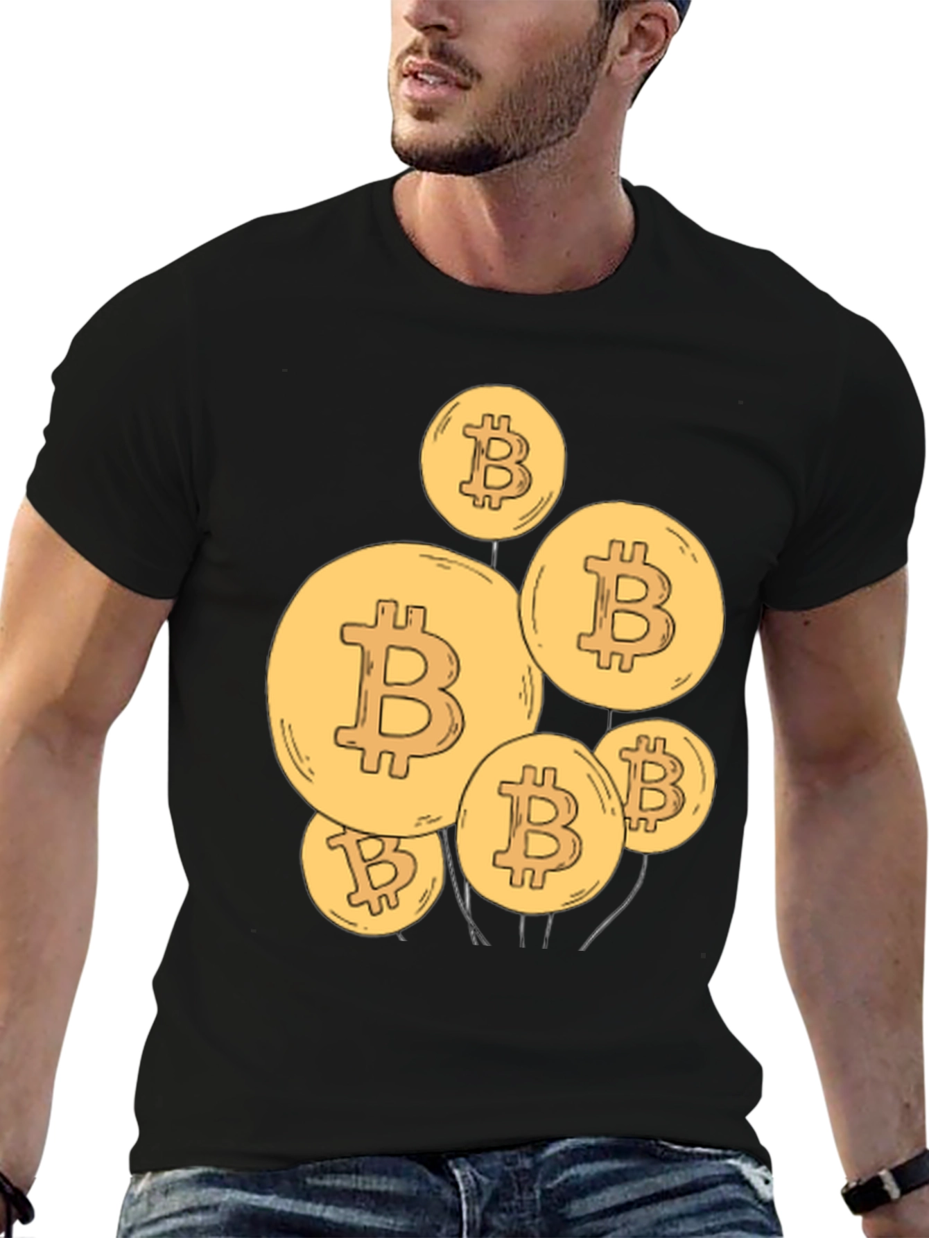 Bitcoin Balloon T-Shirt - Crypto Currency Tee