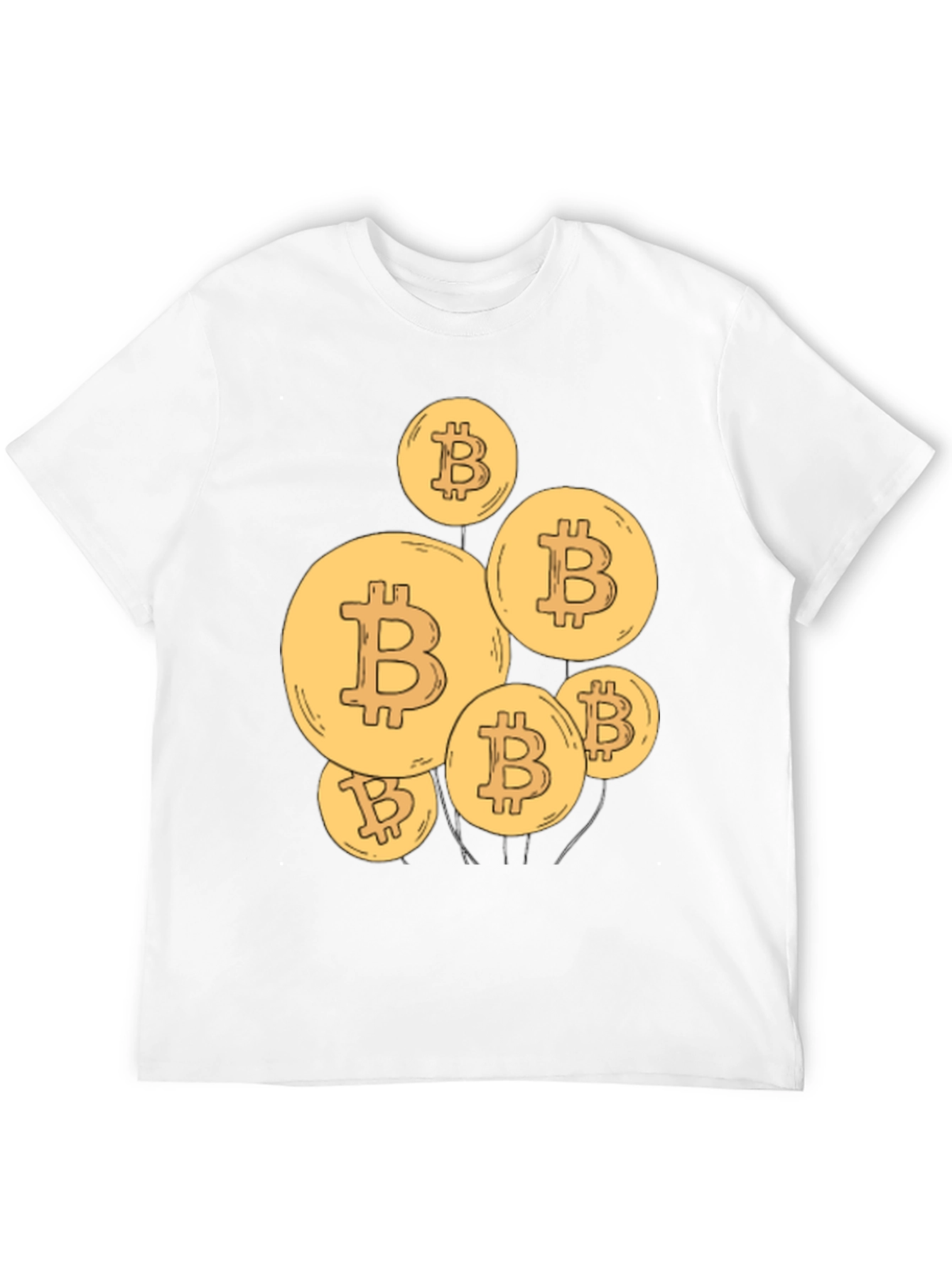 Bitcoin Balloon T-Shirt - Crypto Currency Tee