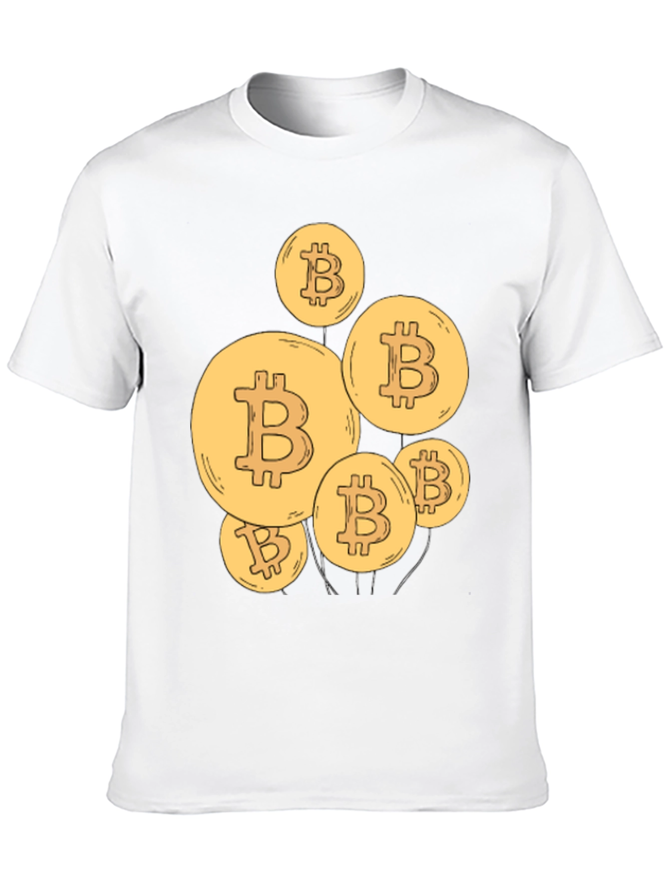 Bitcoin Balloon T-Shirt - Crypto Currency Tee