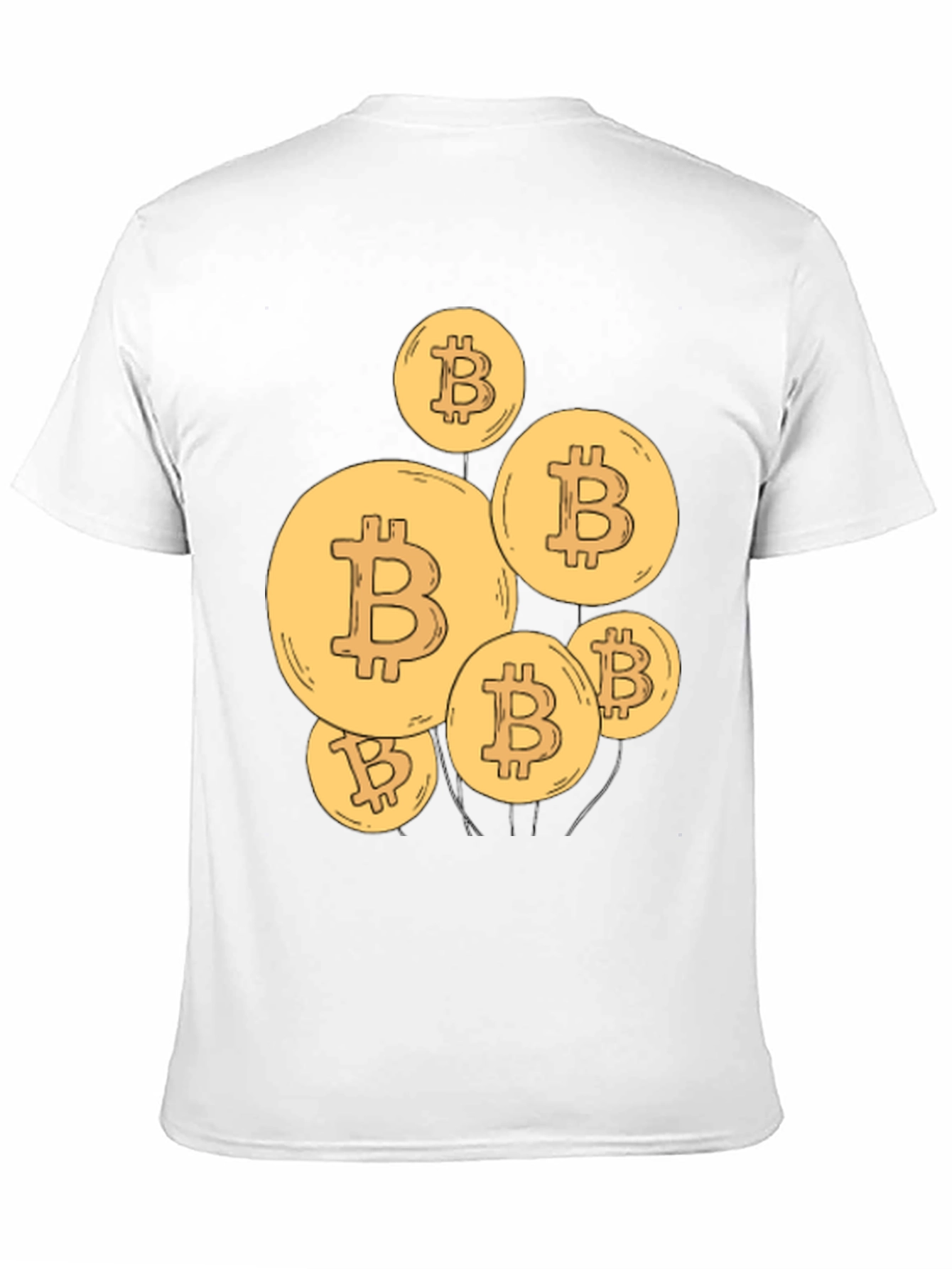 Bitcoin Balloon T-Shirt - Crypto Currency Tee