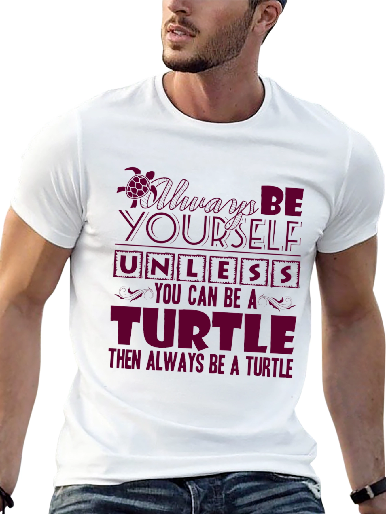 Always Be a Turtle Graphic T-Shirt