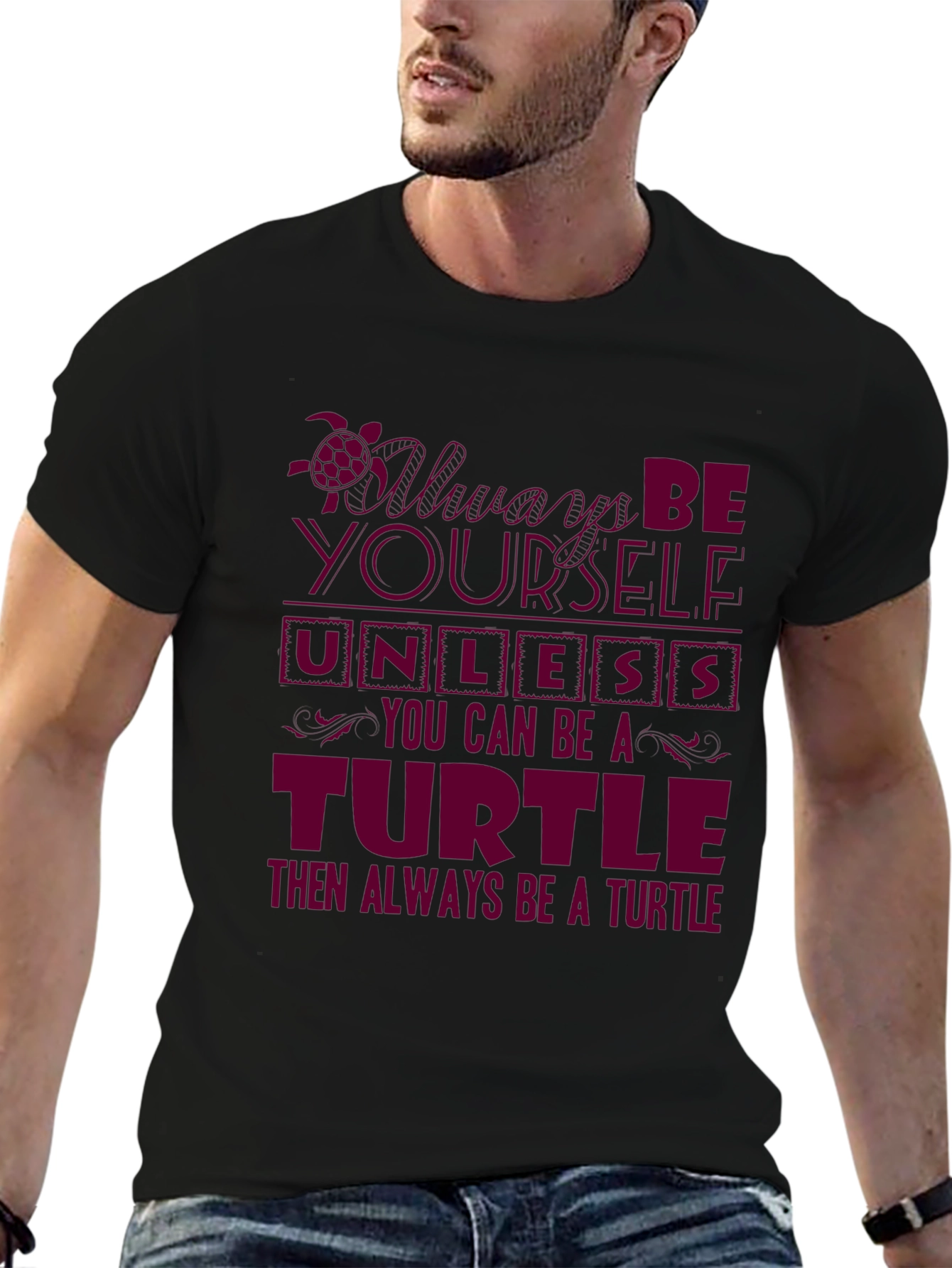 Always Be a Turtle Graphic T-Shirt