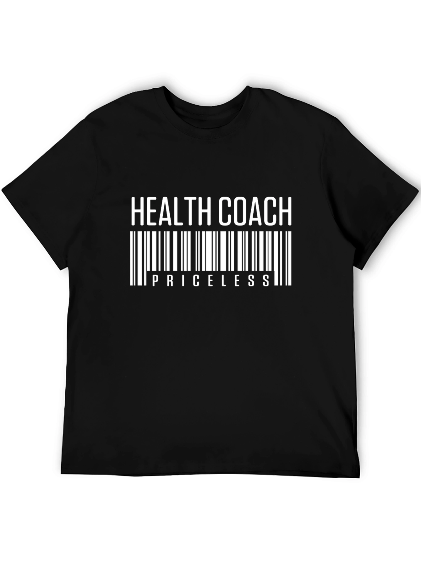 Health Coach Priceless Barcode T-Shirt
