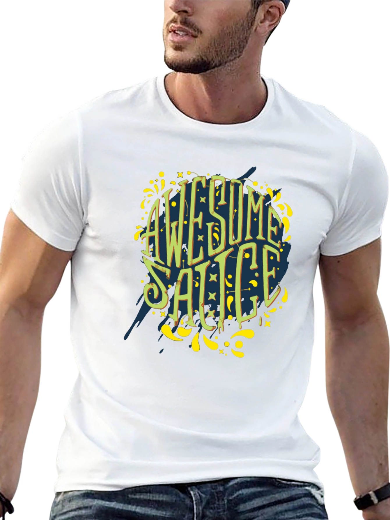 Awesome Sauce Graphic Tee - Cool Casual Shirt