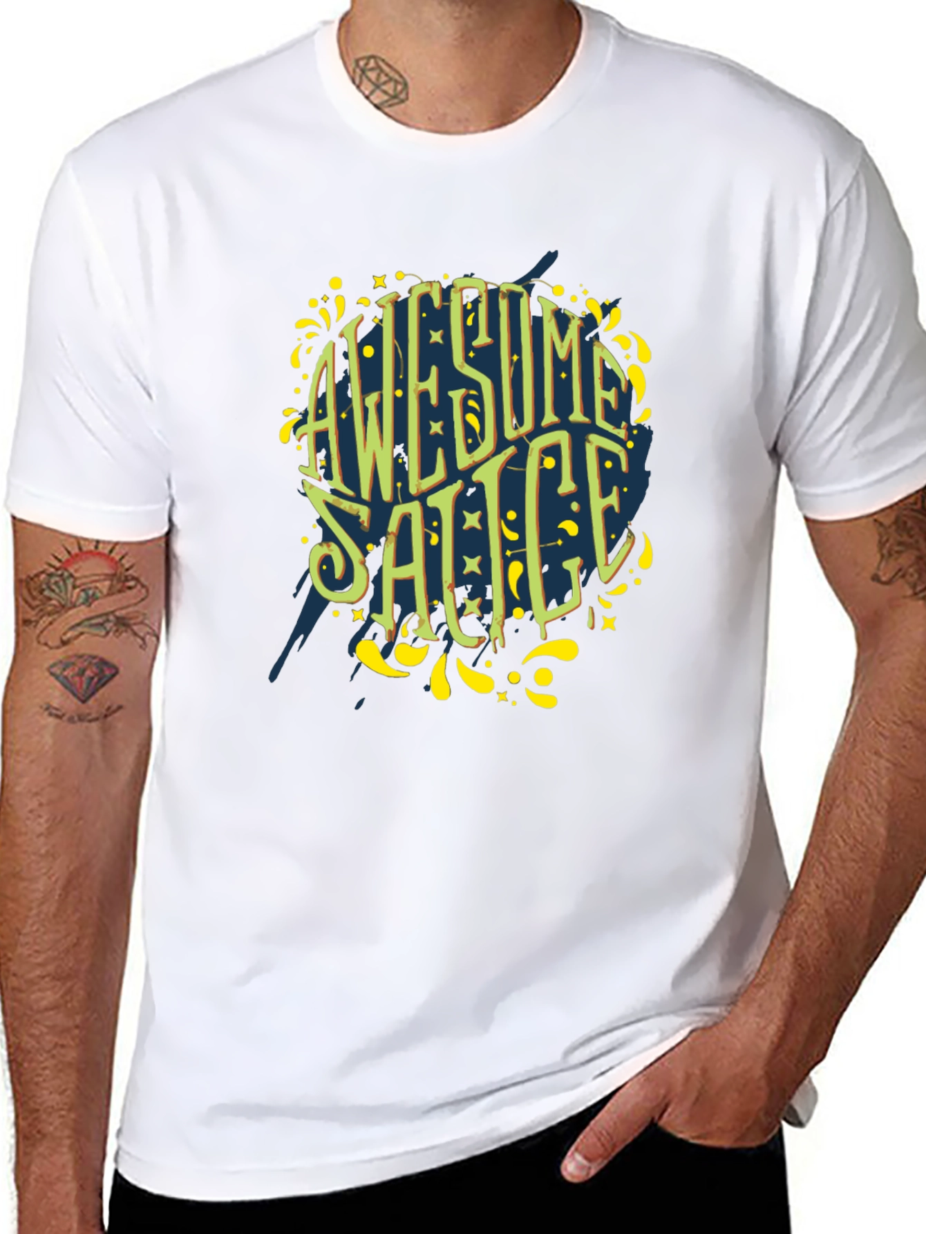 Awesome Sauce Graphic Tee - Cool Casual Shirt
