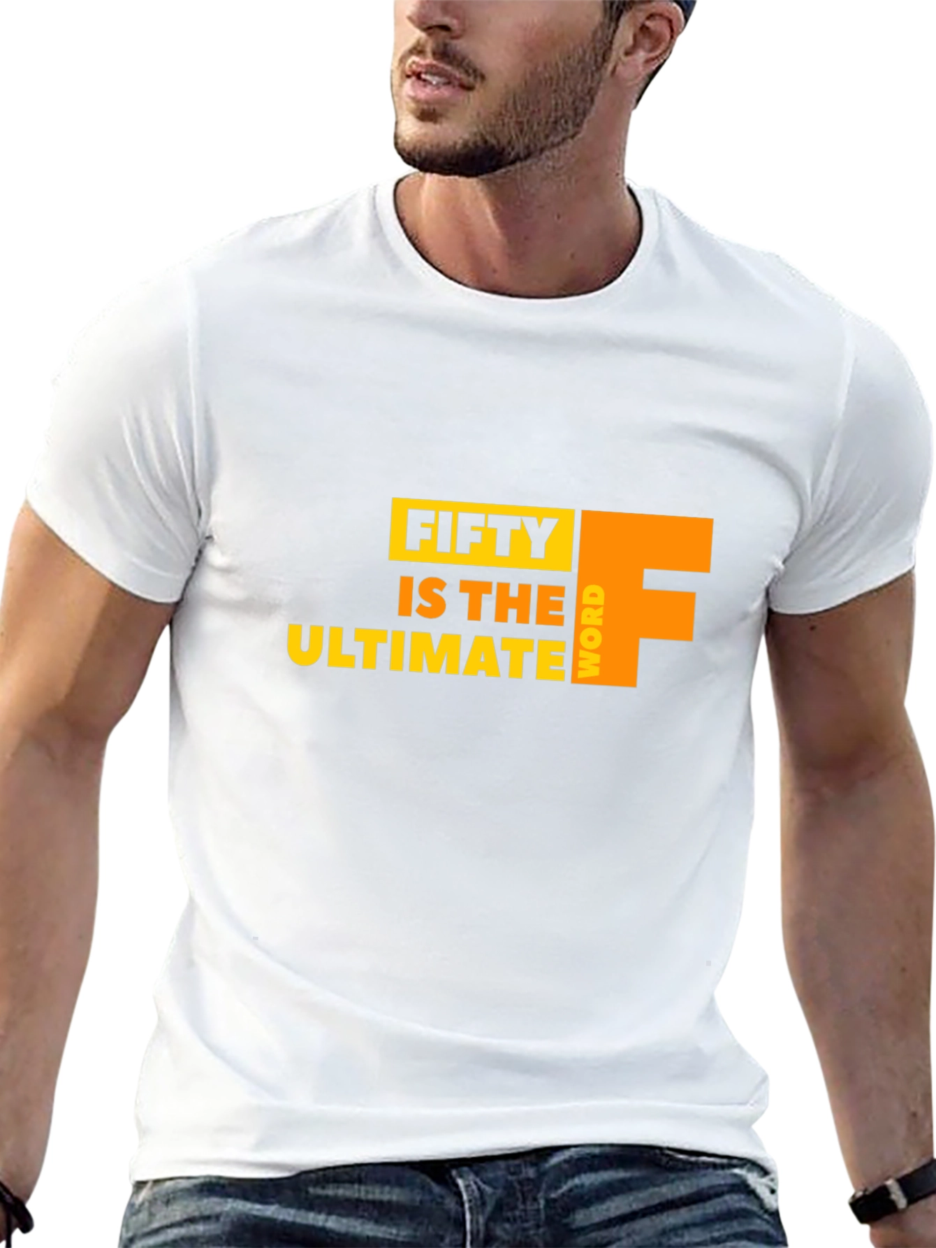 Fifty is the Ultimate F Word Graphic Tee