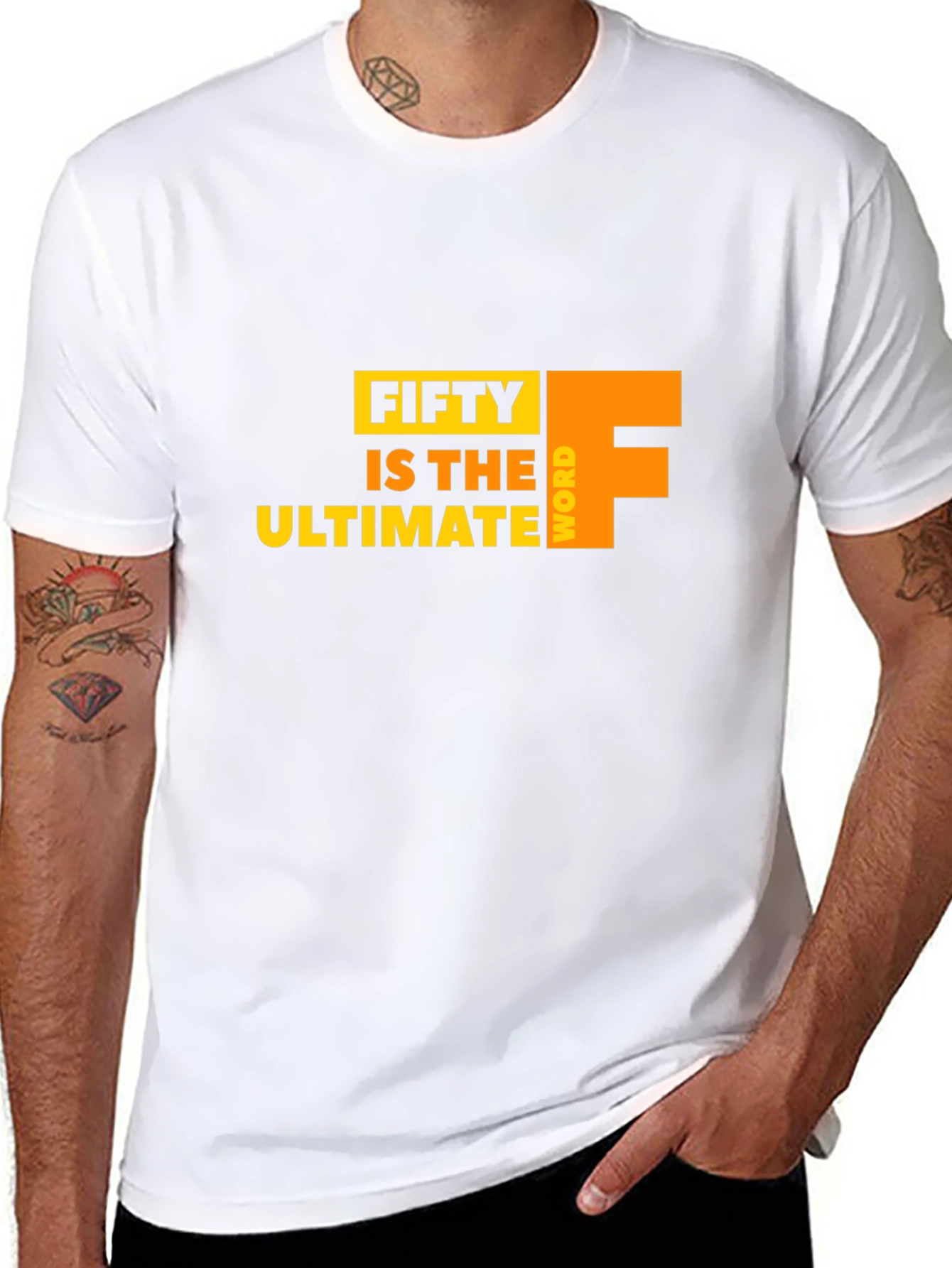 Fifty is the Ultimate F Word Graphic Tee