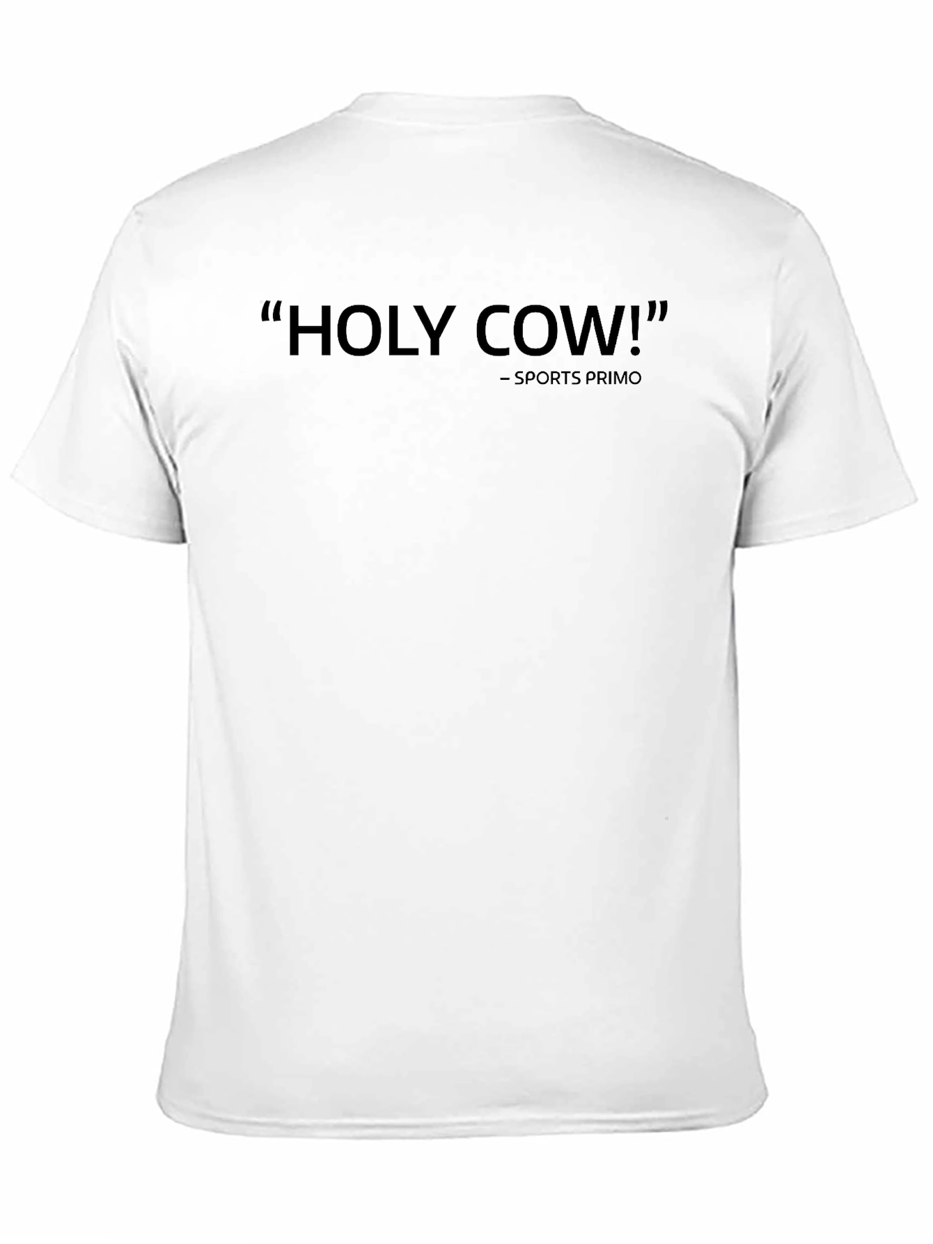 Holy Cow! Black Graphic Tee