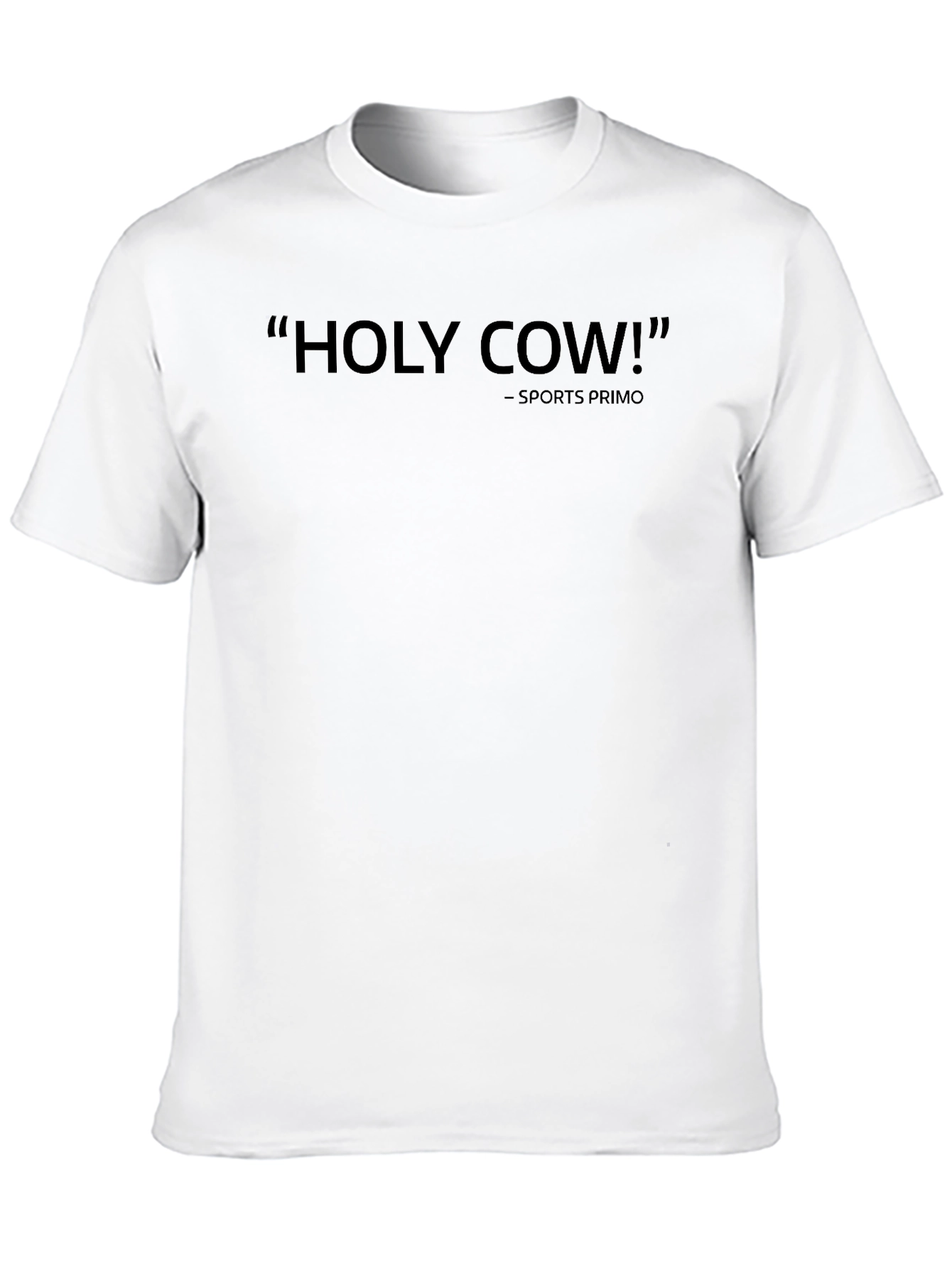 Holy Cow! Black Graphic Tee