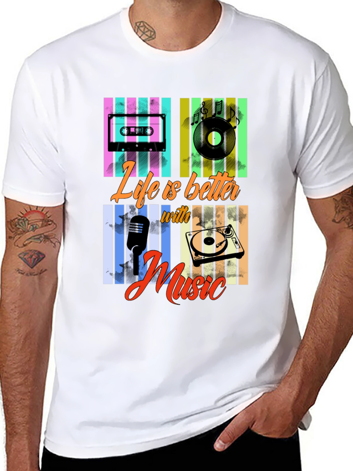 Life Is Better With Music T-Shirt