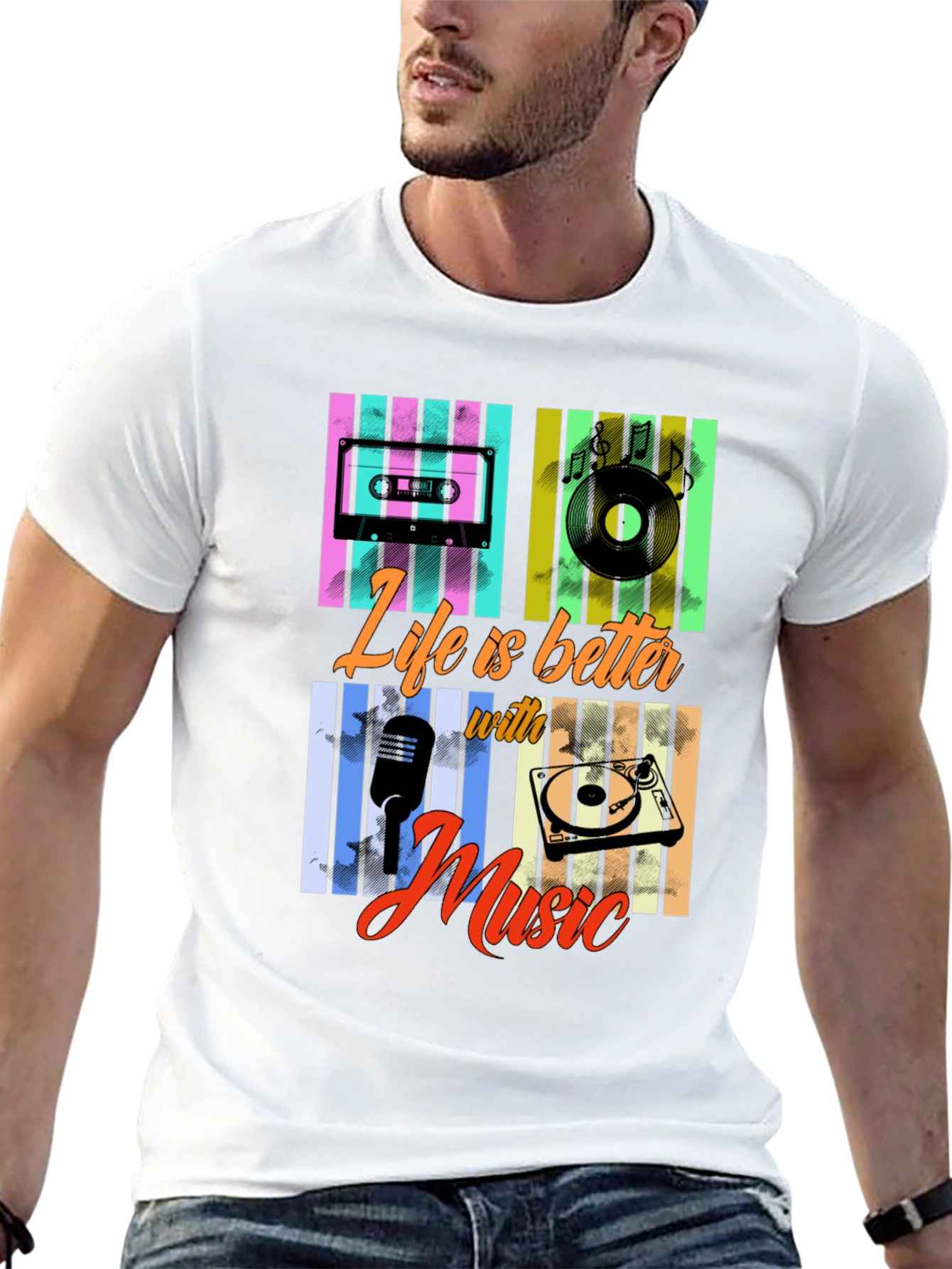 Life Is Better With Music T-Shirt