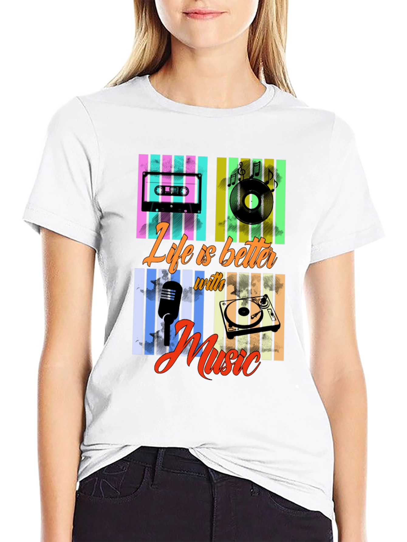 Life Is Better With Music T-Shirt