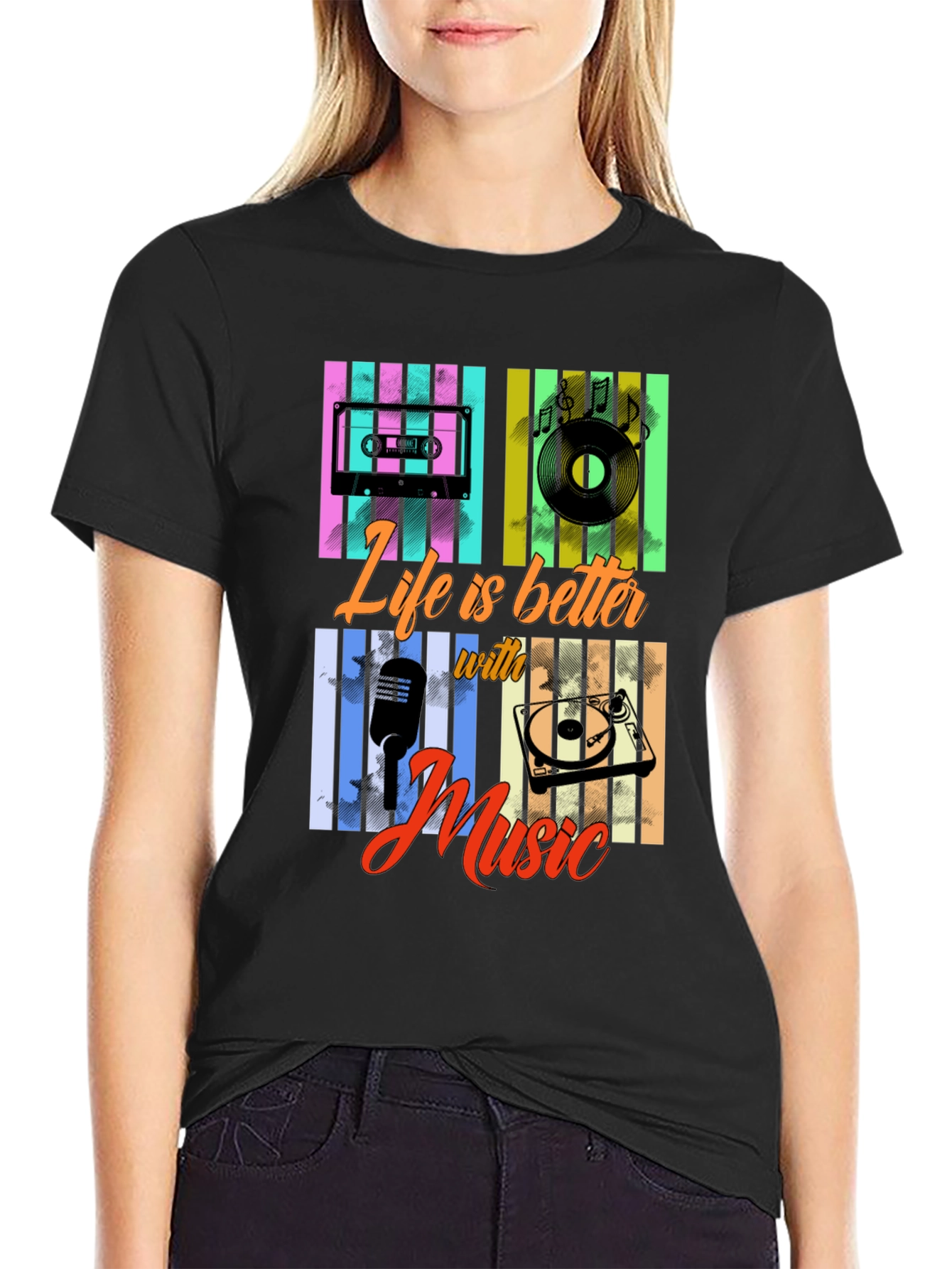 Life Is Better With Music T-Shirt