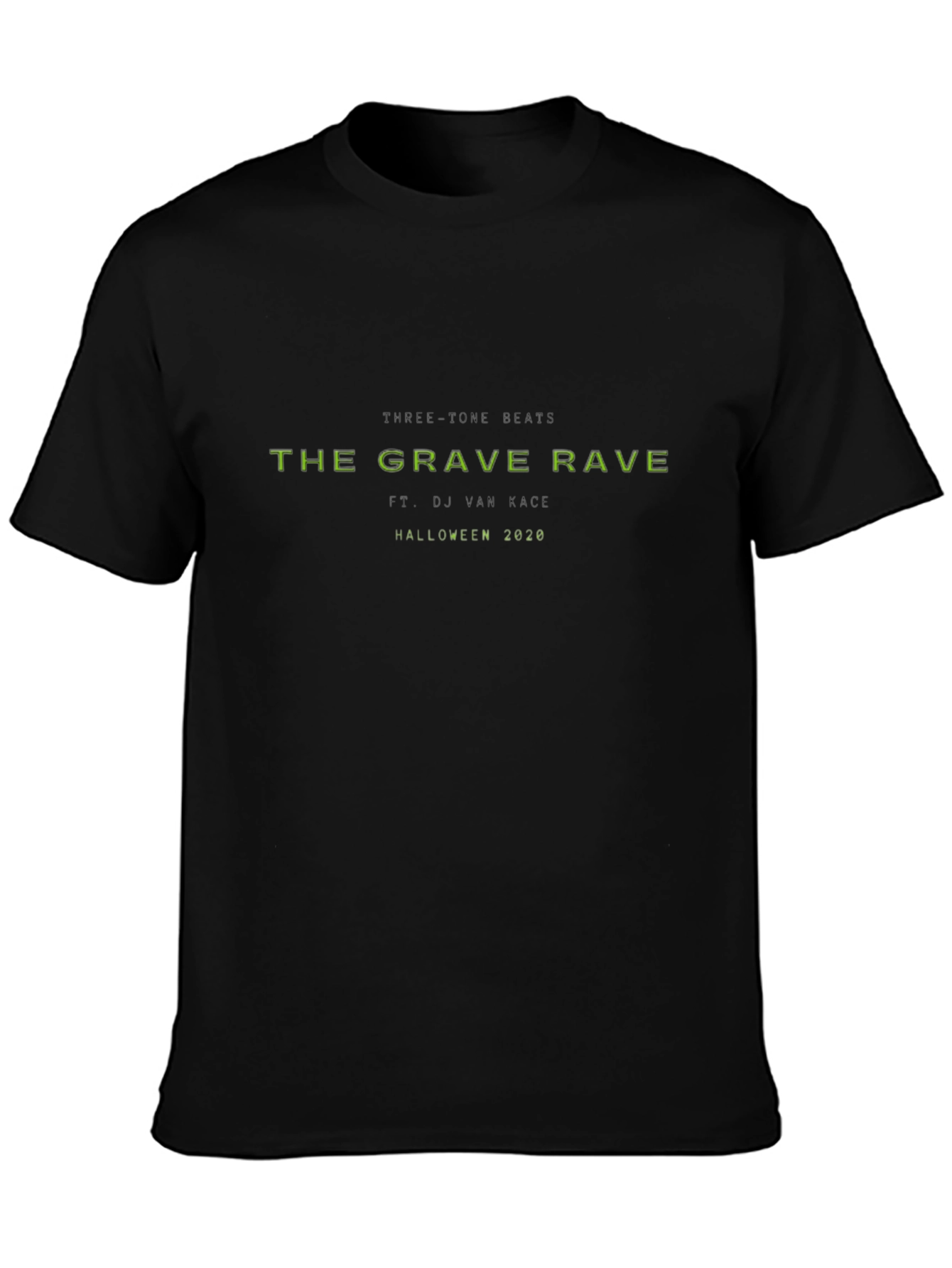 The Grave Rave Halloween 2020 Black T-Shirt