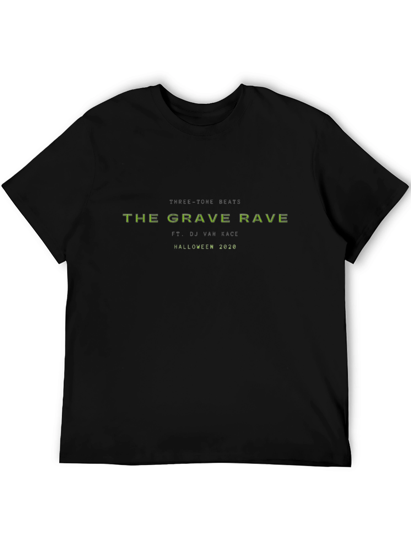 The Grave Rave Halloween 2020 Black T-Shirt