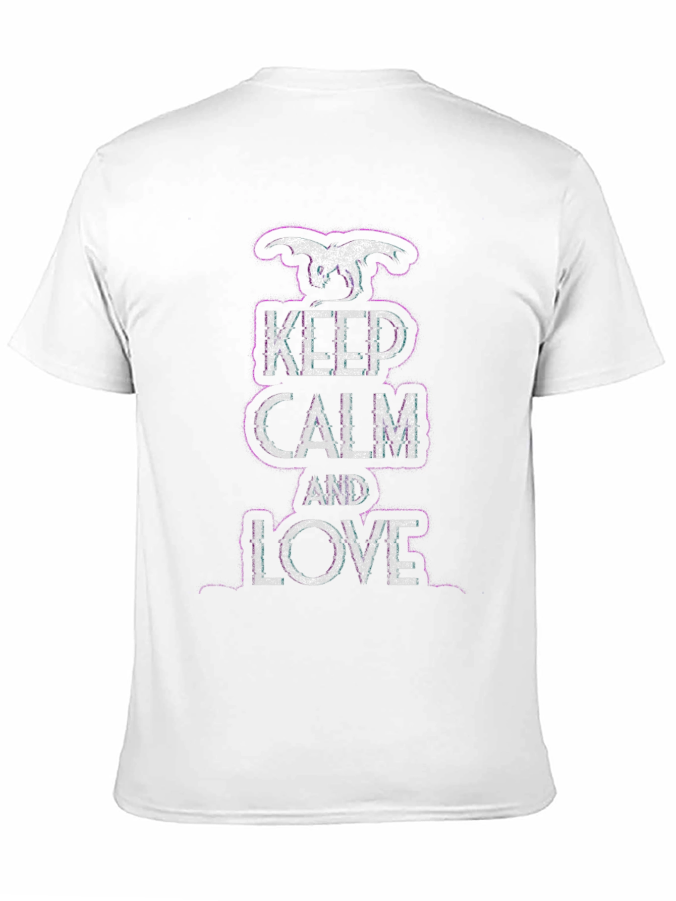 Keep Calm and Love Dragon T-Shirt - Graphic Tee