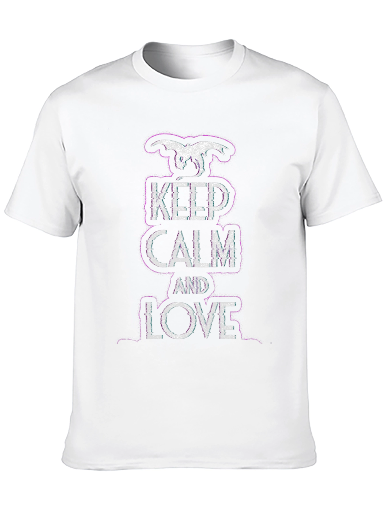 Keep Calm and Love Dragon T-Shirt - Graphic Tee