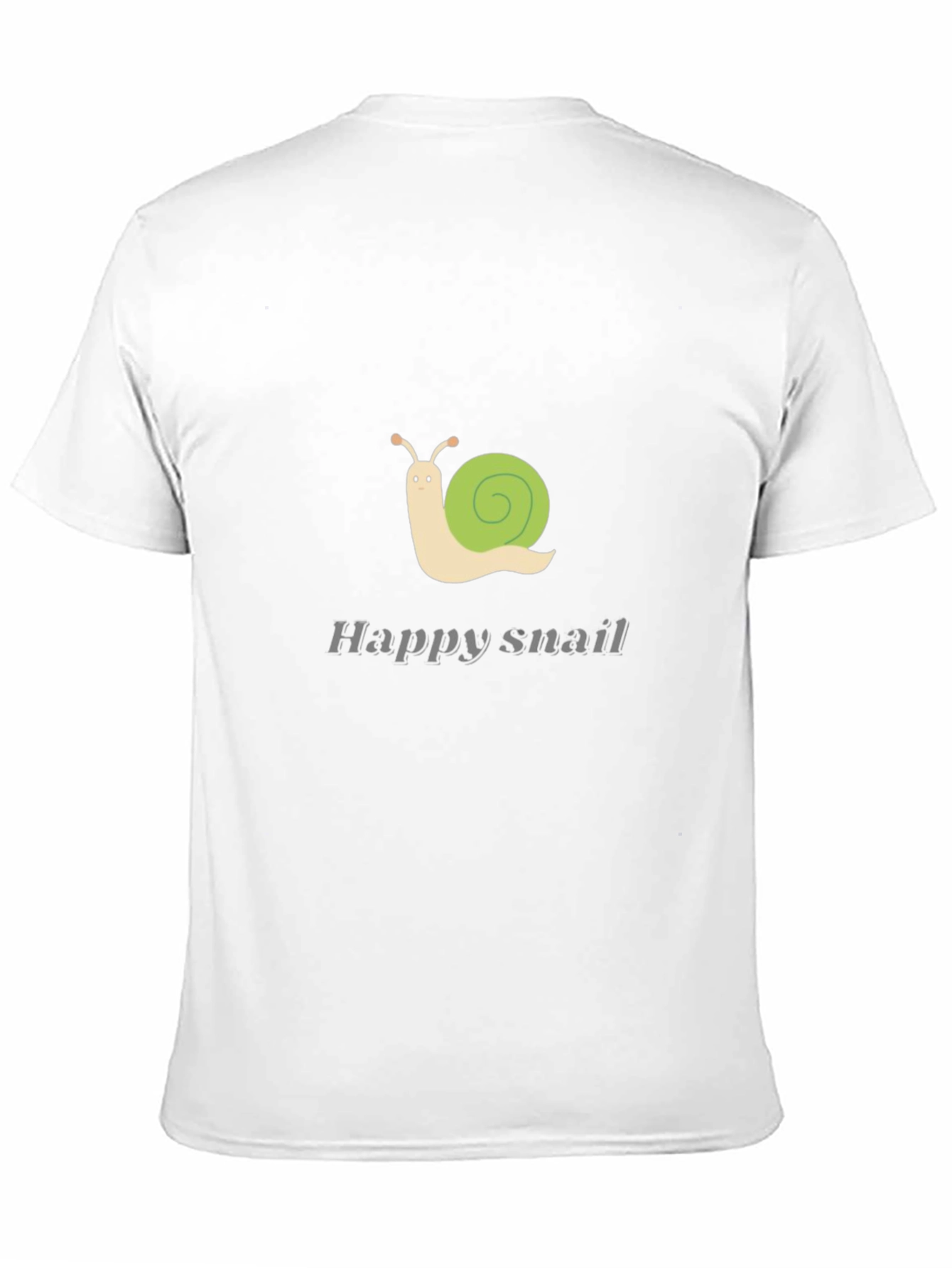 Happy Snail Graphic Tee - Stylish Casual Wear