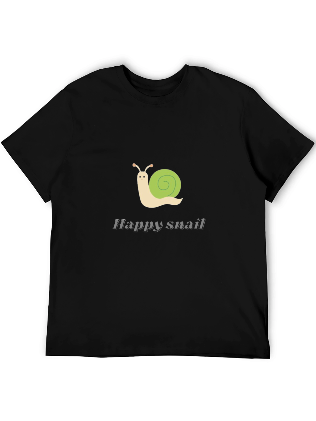 Happy Snail Graphic Tee - Stylish Casual Wear