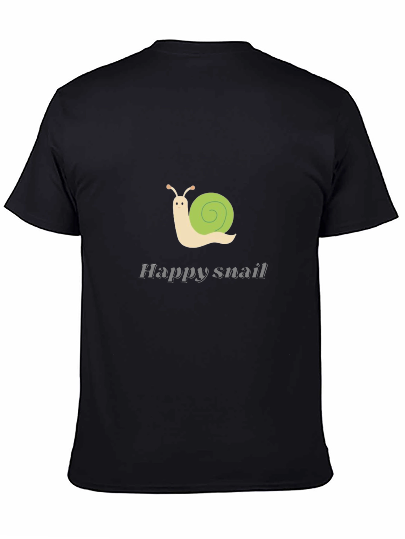 Happy Snail Graphic Tee - Stylish Casual Wear
