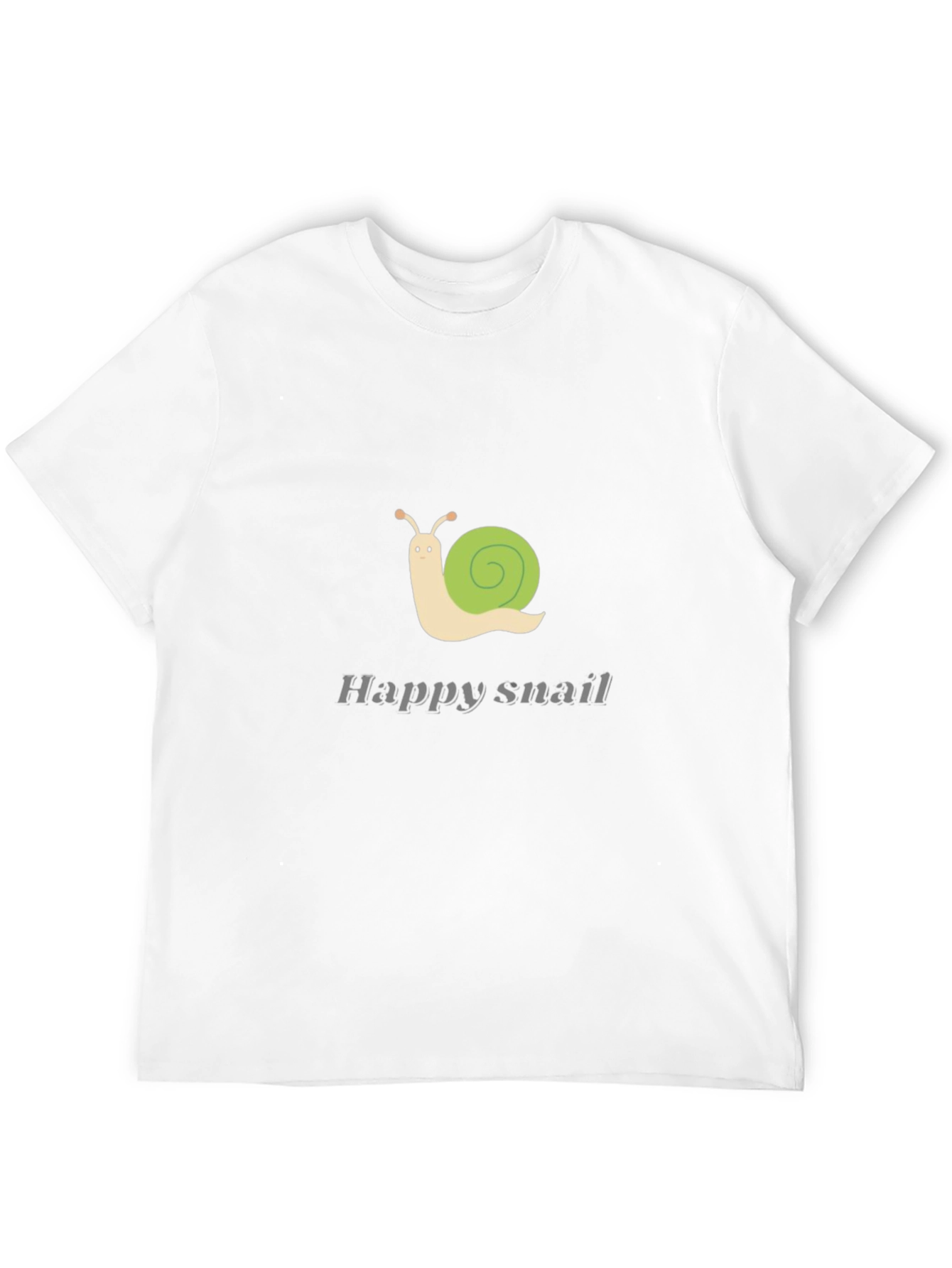 Happy Snail Graphic Tee - Stylish Casual Wear