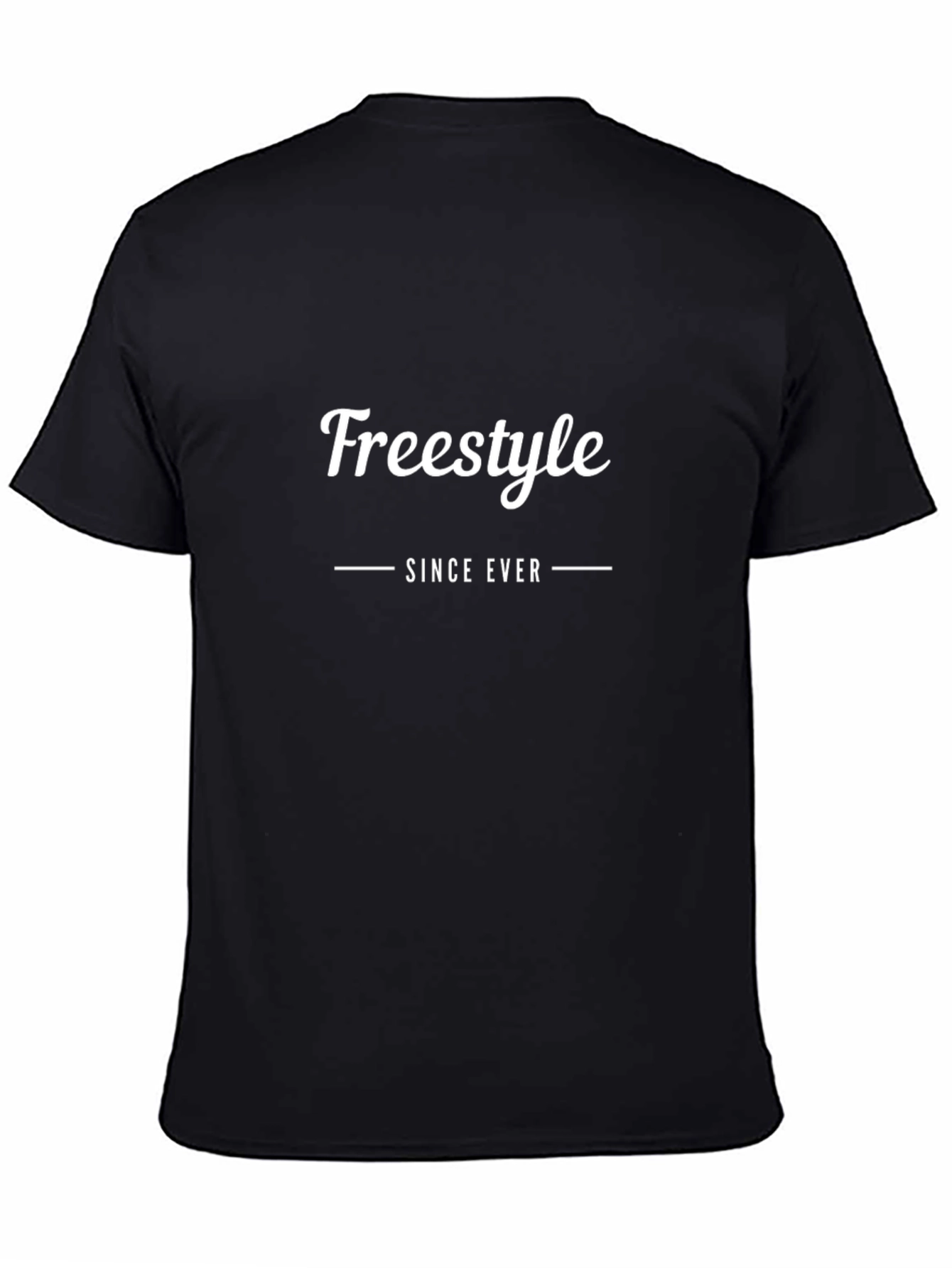 Freestyle Since Ever Black Graphic Tee