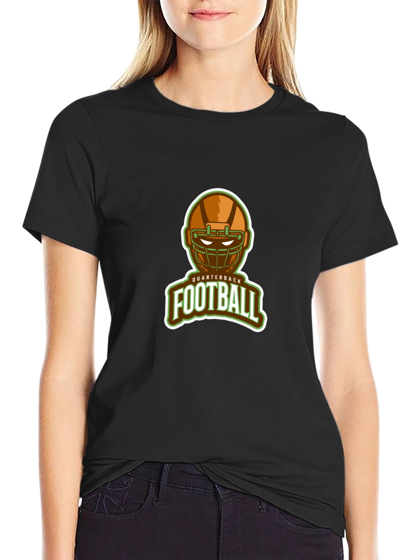 Quarterback Football Graphic Tee
