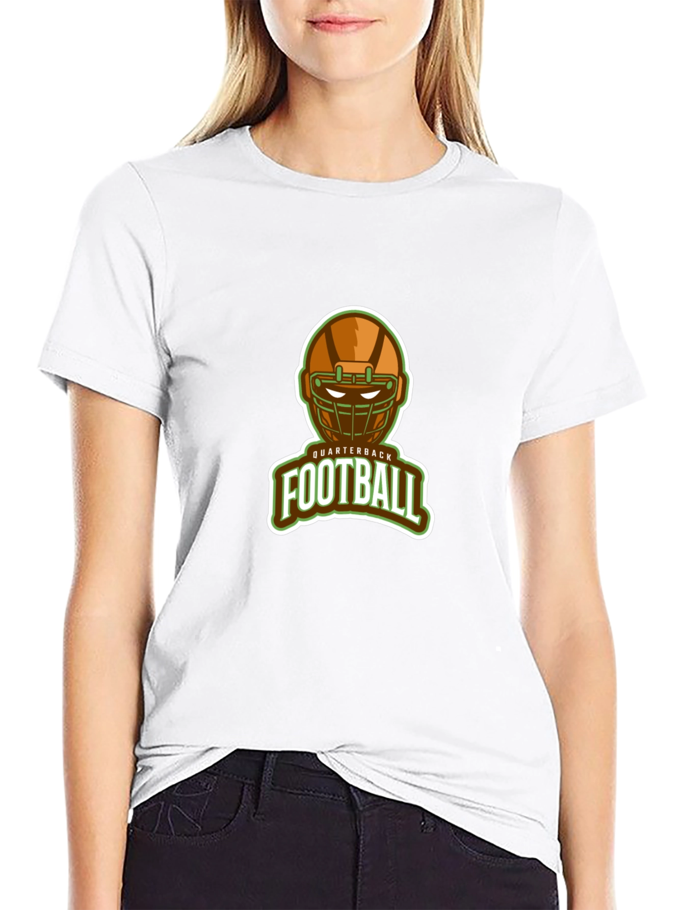 Quarterback Football Graphic Tee