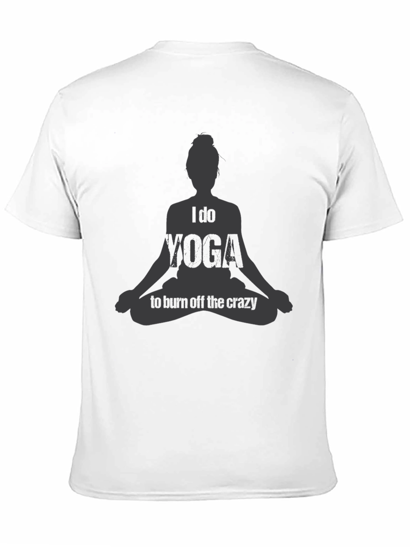Yoga Lovers Tee: Burn Off The Crazy in Style