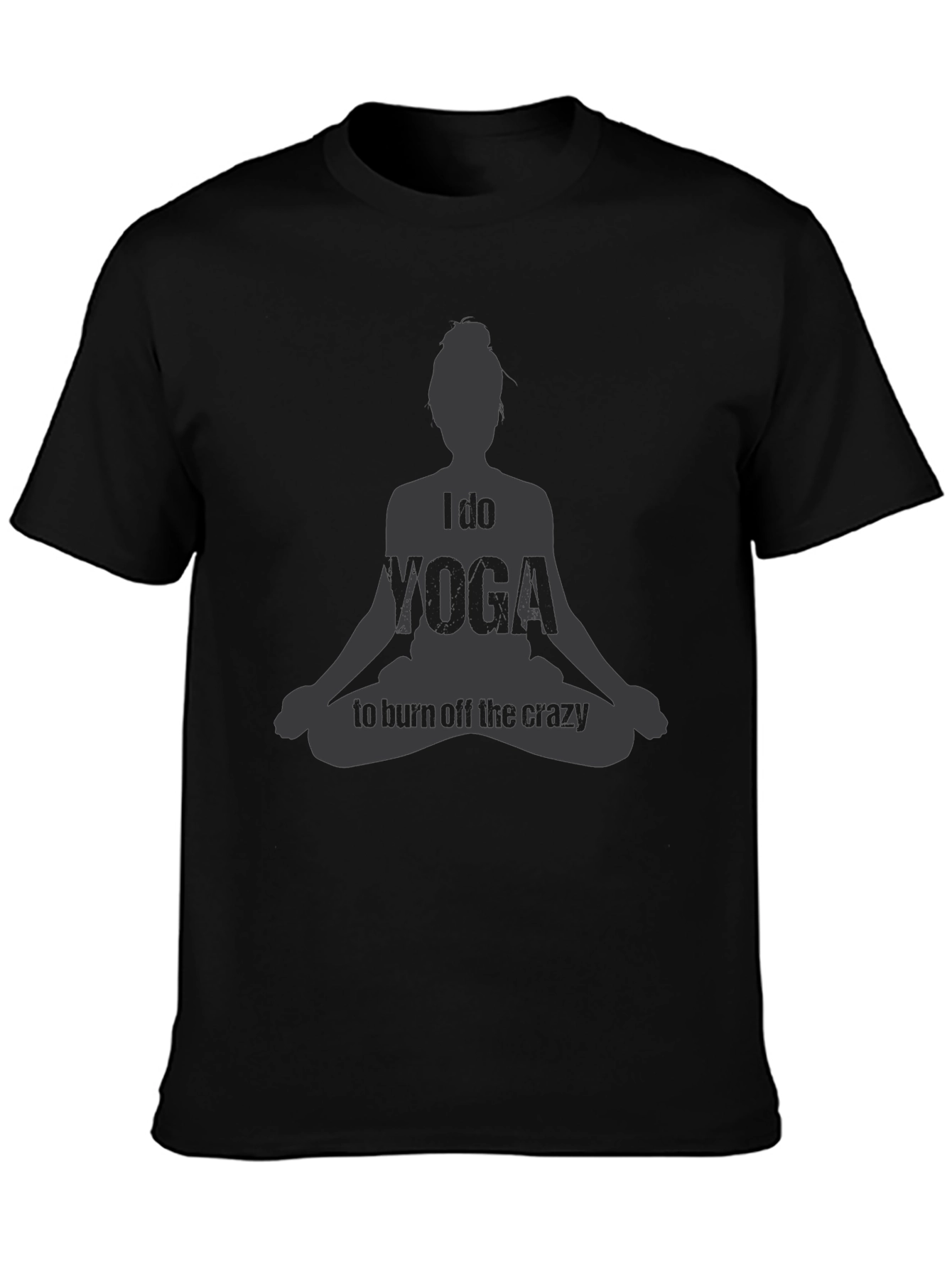 Yoga Lovers Tee: Burn Off The Crazy in Style
