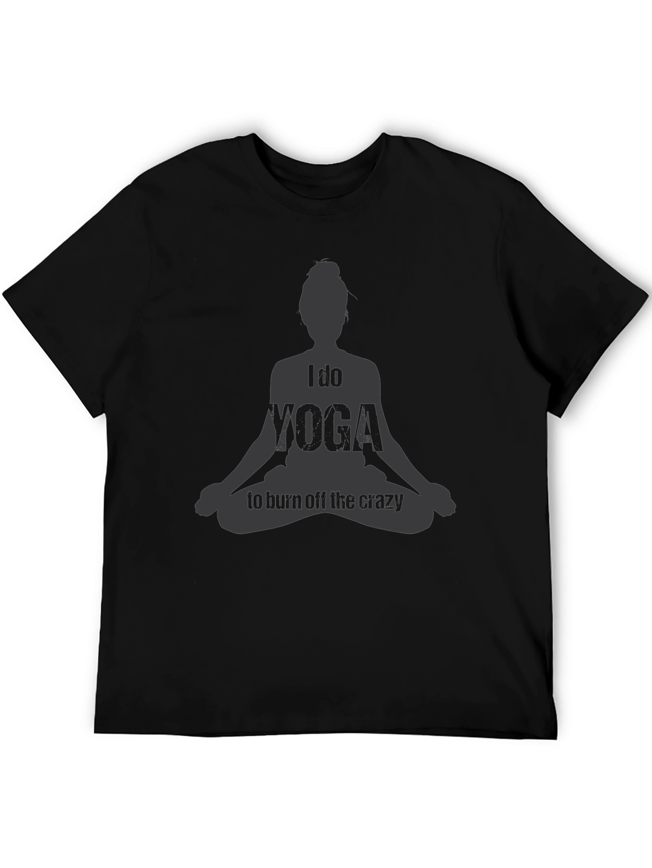 Yoga Lovers Tee: Burn Off The Crazy in Style