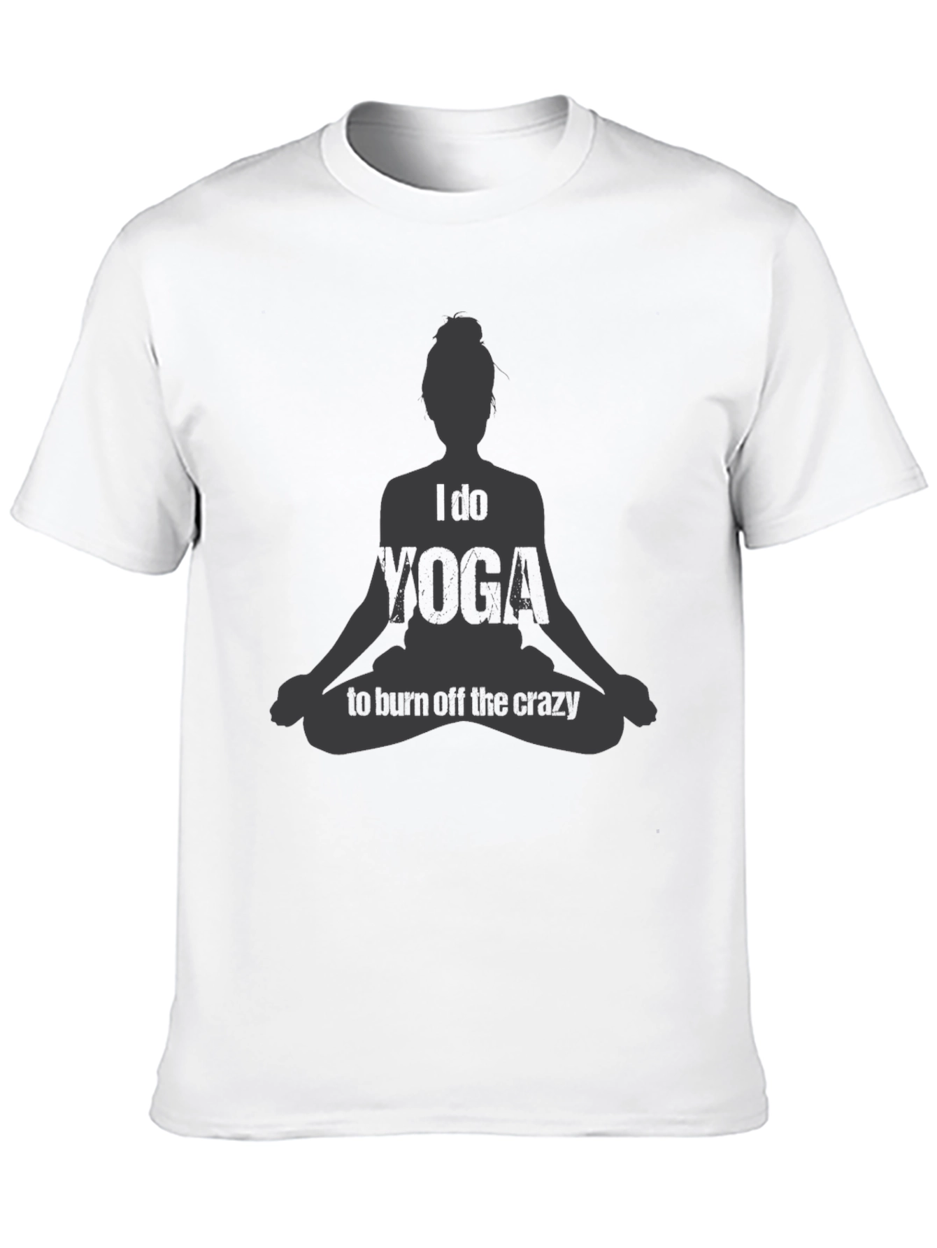 Yoga Lovers Tee: Burn Off The Crazy in Style