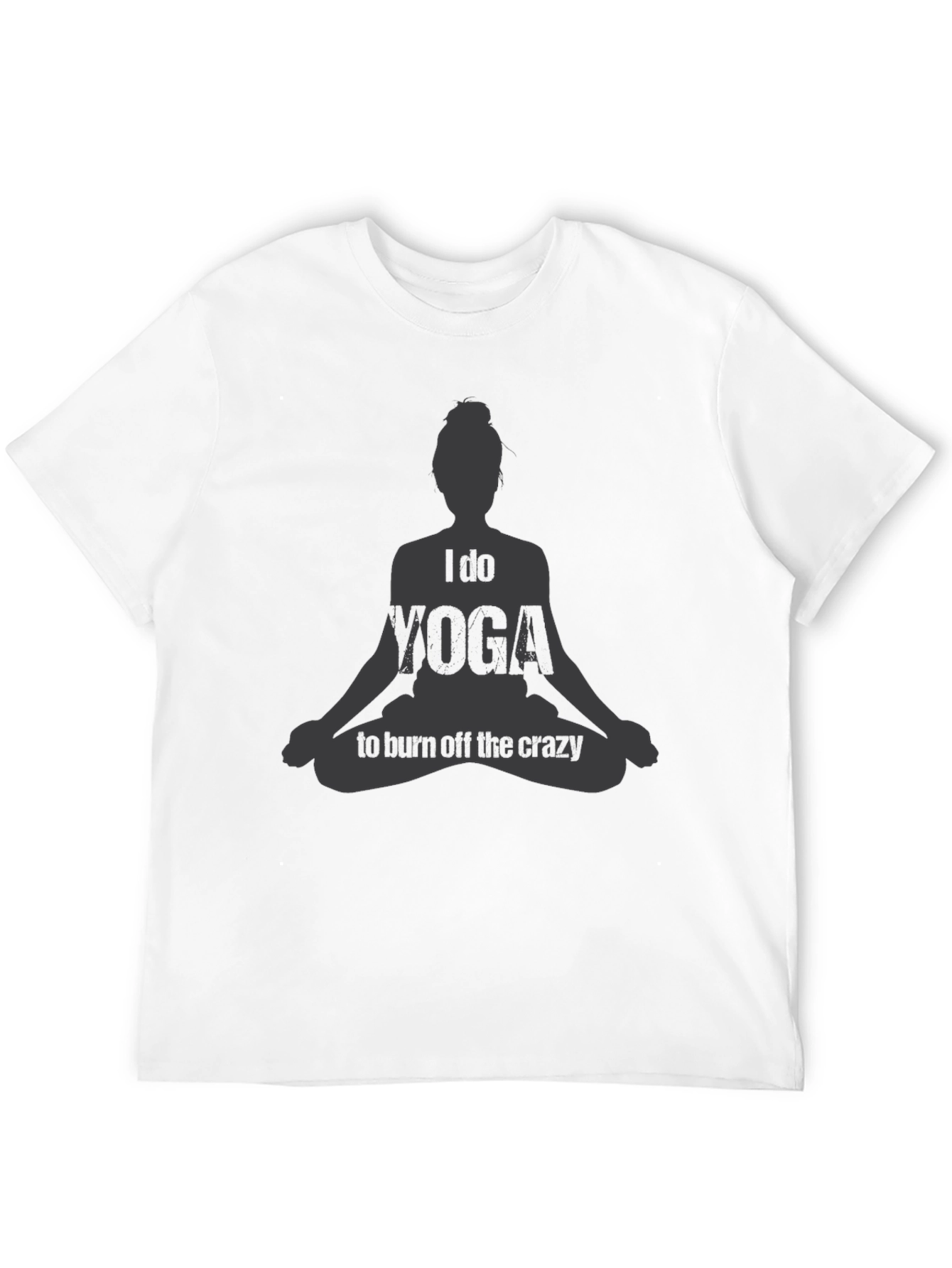Yoga Lovers Tee: Burn Off The Crazy in Style