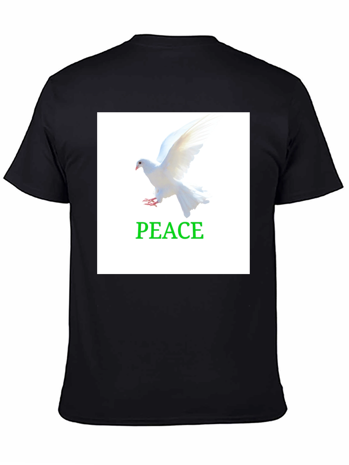 Peace Dove T-Shirt:  White Bird Graphic Tee
