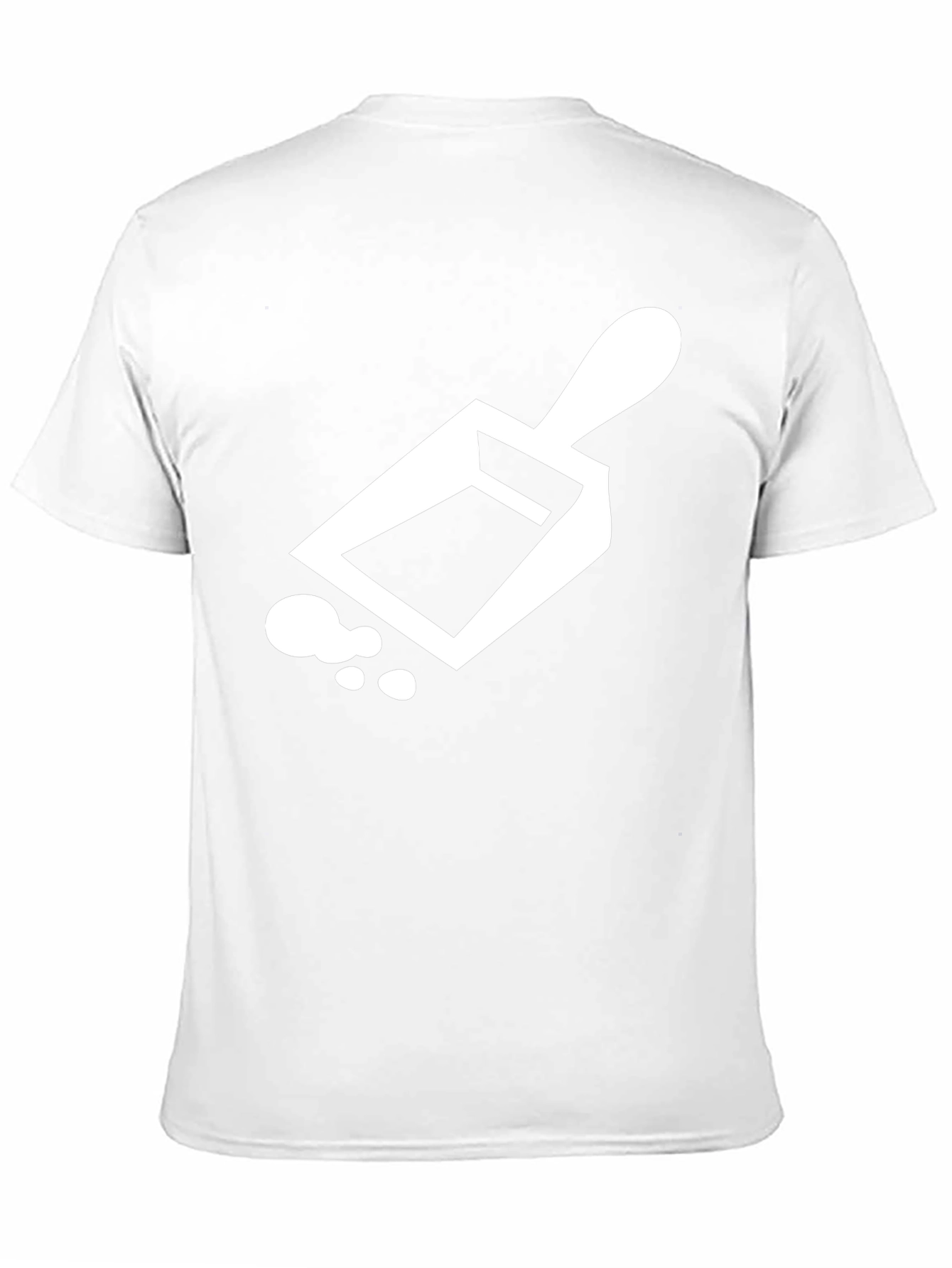 Modern Graphic Tee - White Rolling Pin Design