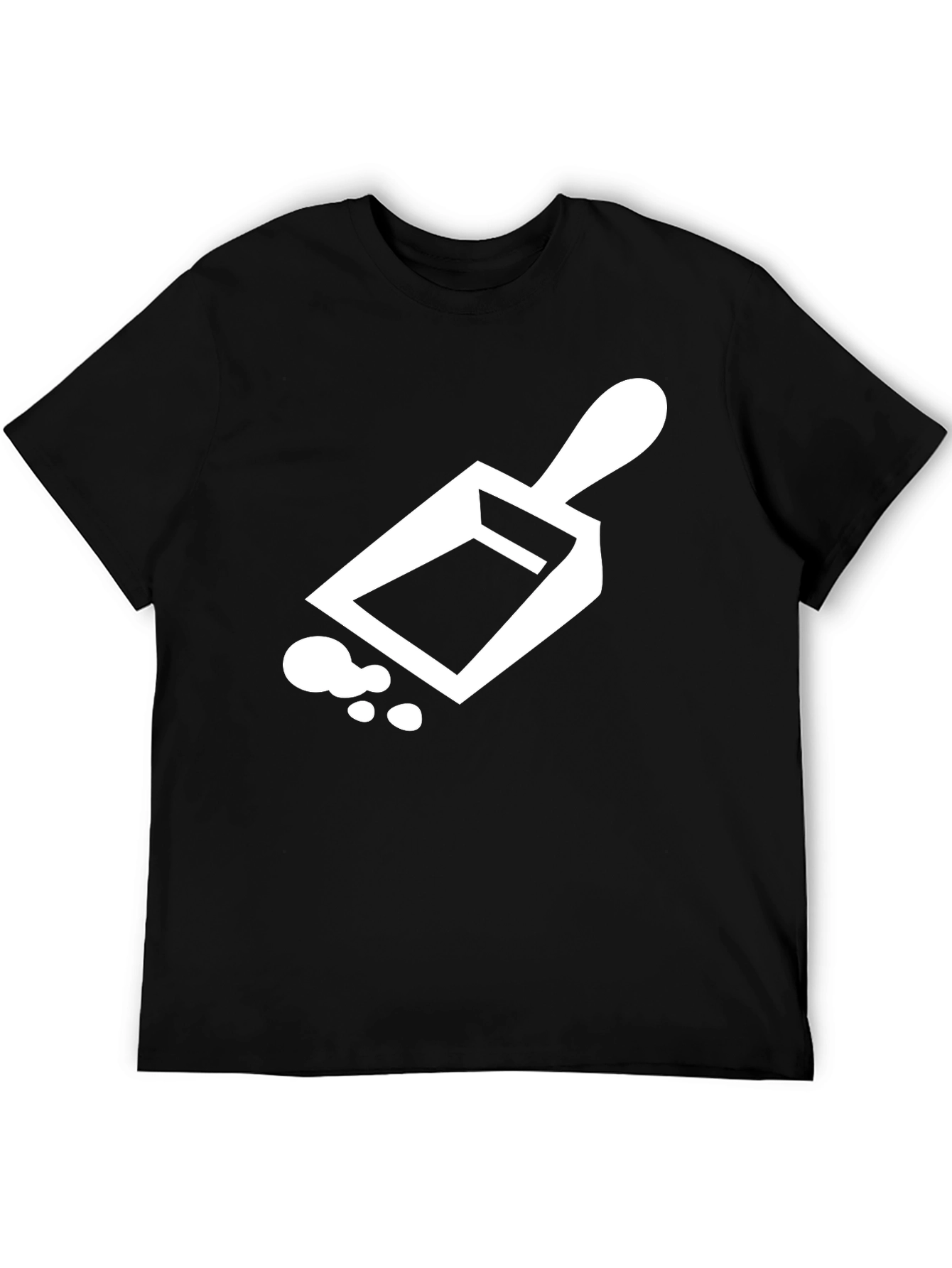 Modern Graphic Tee - White Rolling Pin Design