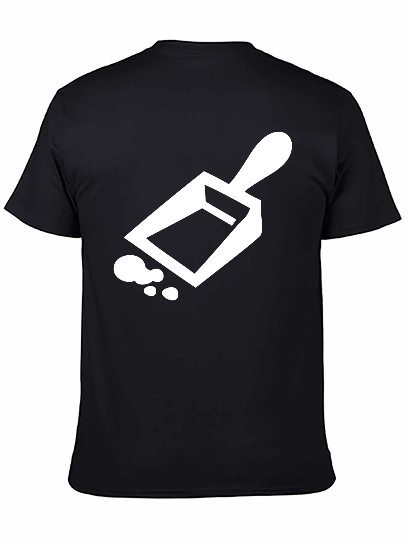 Modern Graphic Tee - White Rolling Pin Design