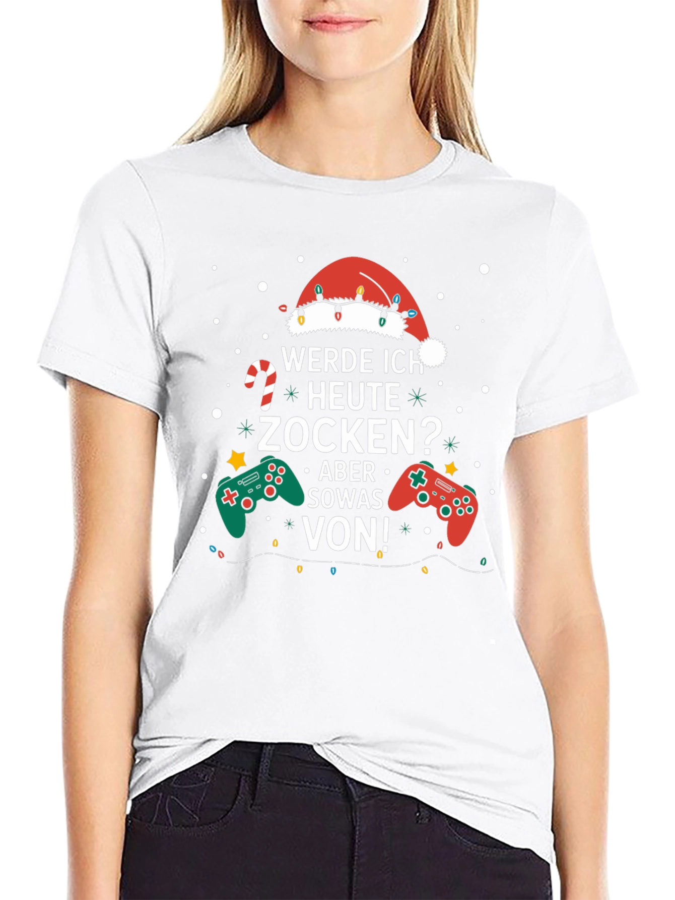 Gamer Holiday T-Shirt: Will I Game Today? Yes!